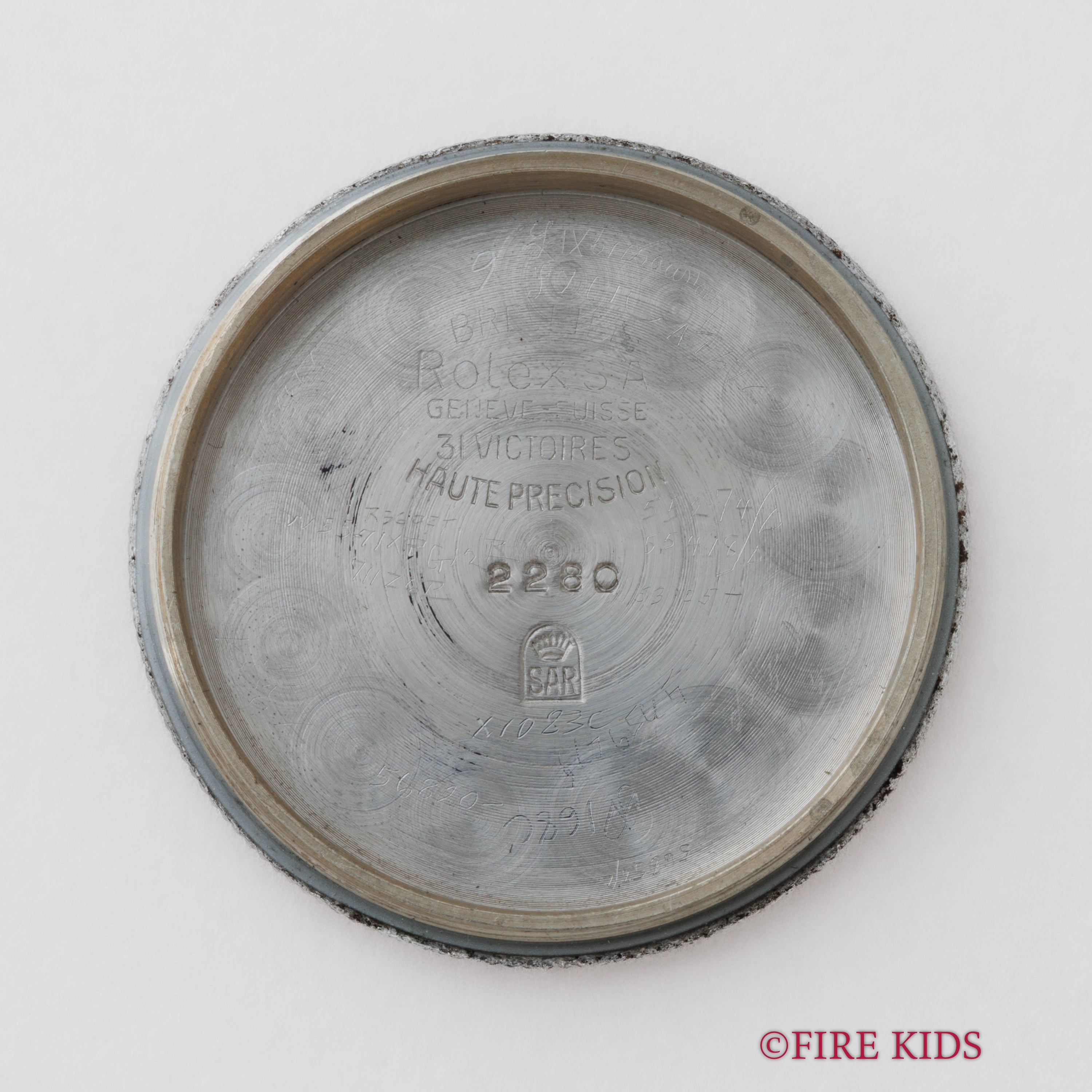 ロレックス オイスターロイヤル 1942年製 ブッフェラーWネーム 手巻き