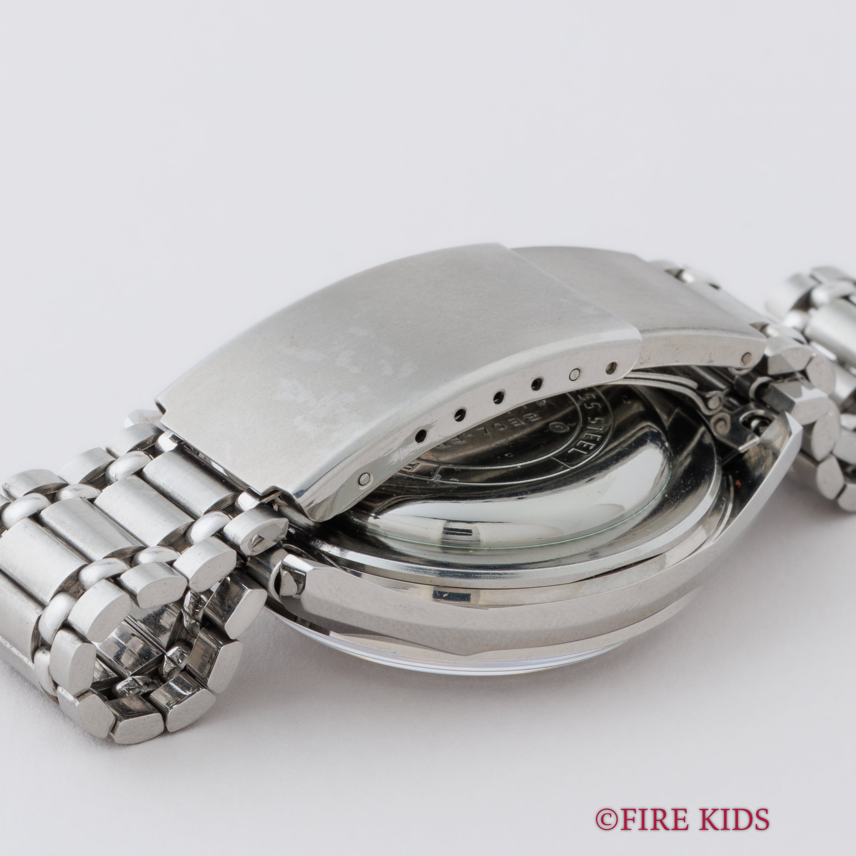 シチズン 1973年製 4Hアラーム 未使用美品 手巻 純正ステンレスブレス