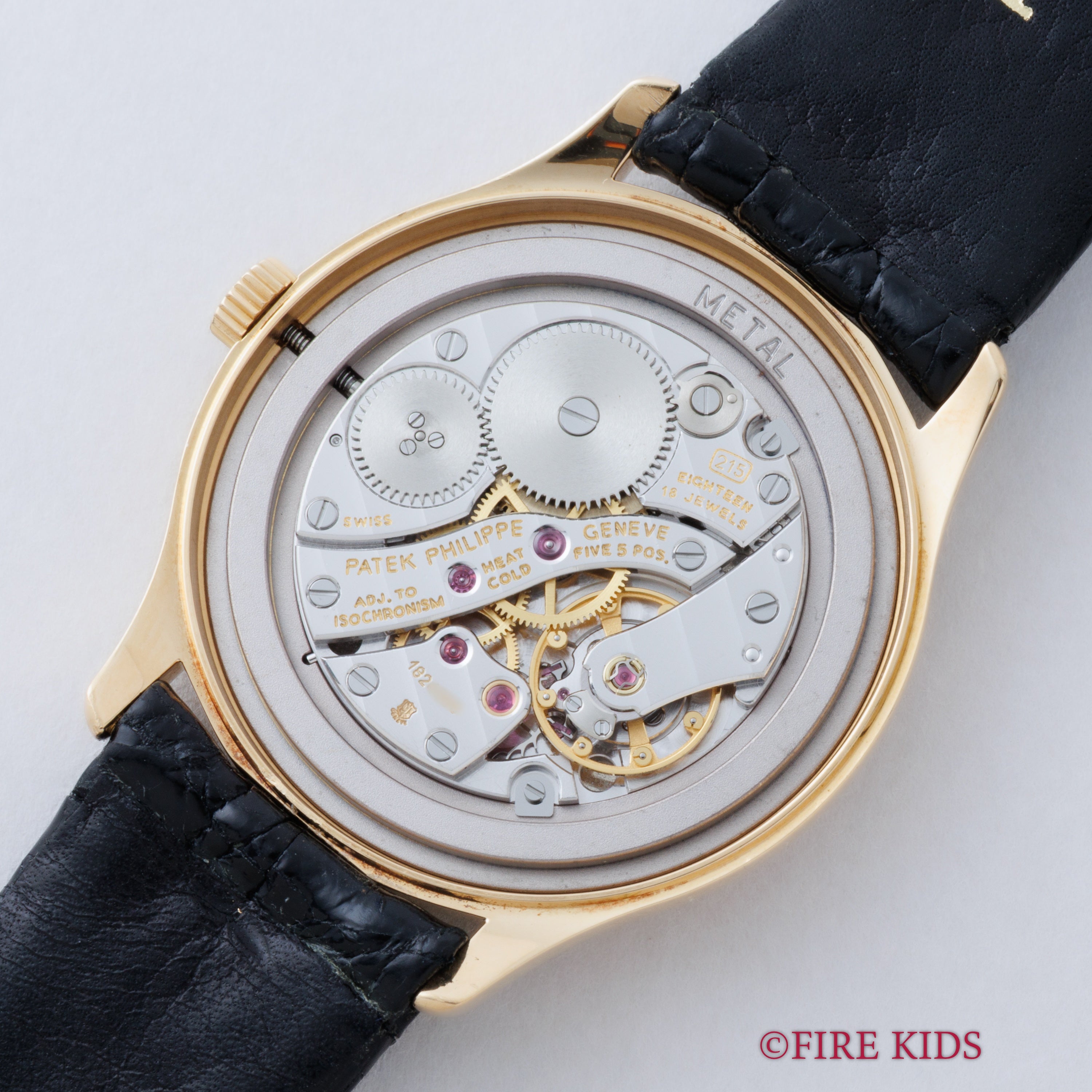 パテック・フィリップ カラトラバ 1991年製 Ref.3923 Cal.215 純正18金尾錠 アーカイブ付き