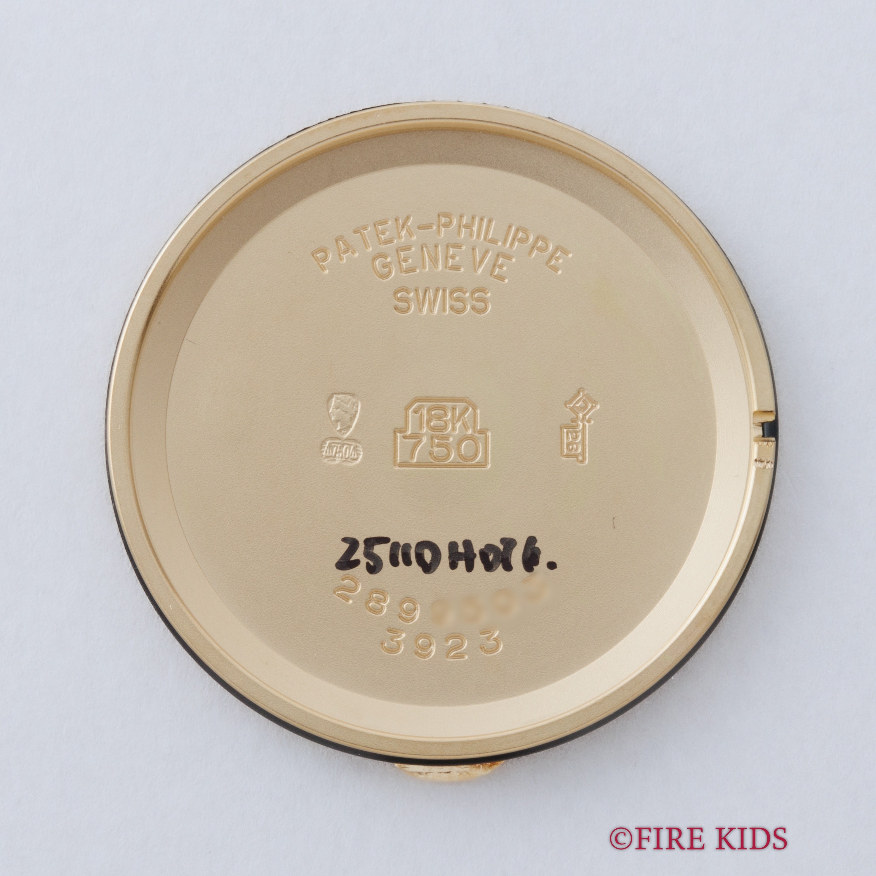 パテック・フィリップ カラトラバ 1991年製 Ref.3923 Cal.215 純正18金尾錠 アーカイブ付き