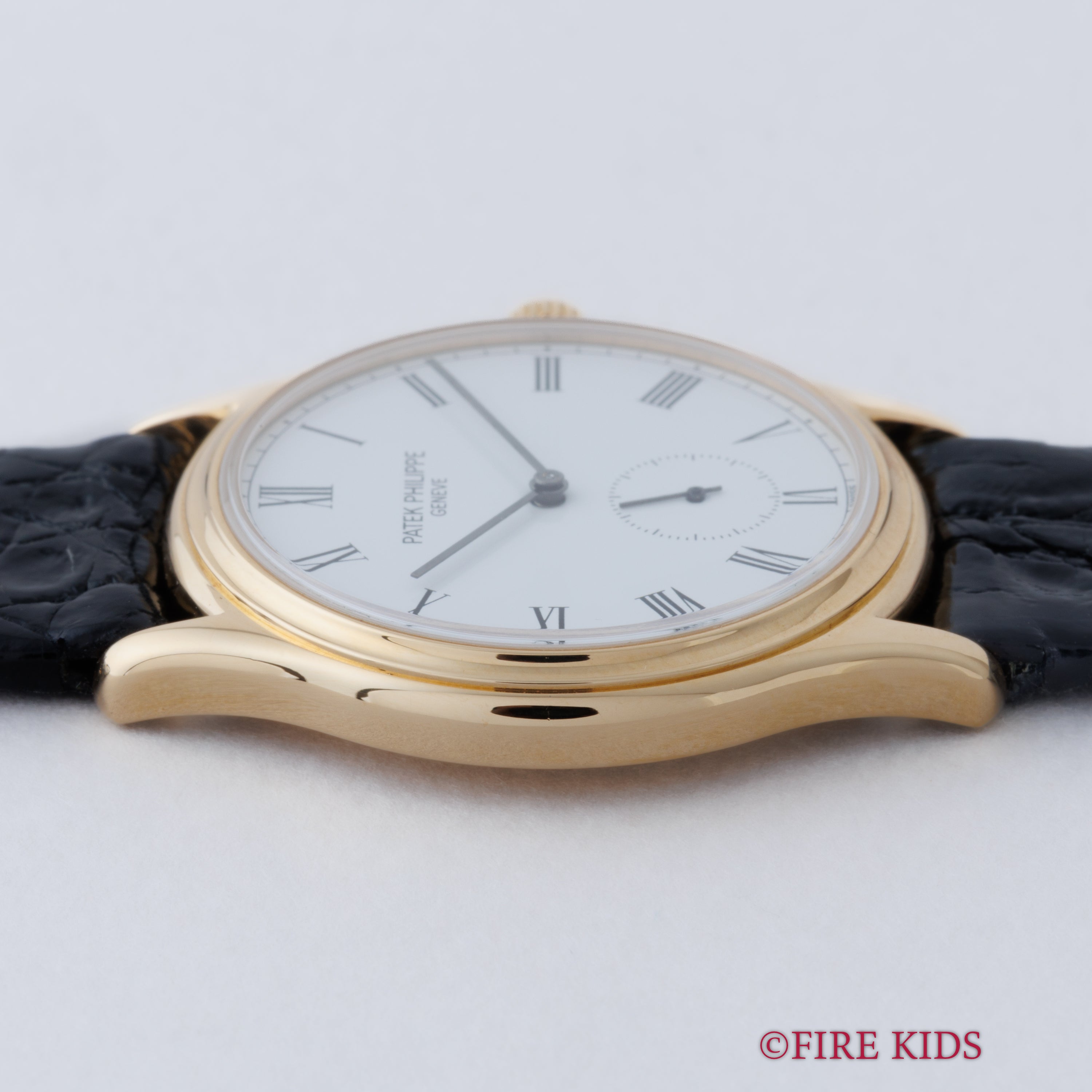 パテック・フィリップ カラトラバ 1991年製 Ref.3923 Cal.215 純正18金尾錠 アーカイブ付き