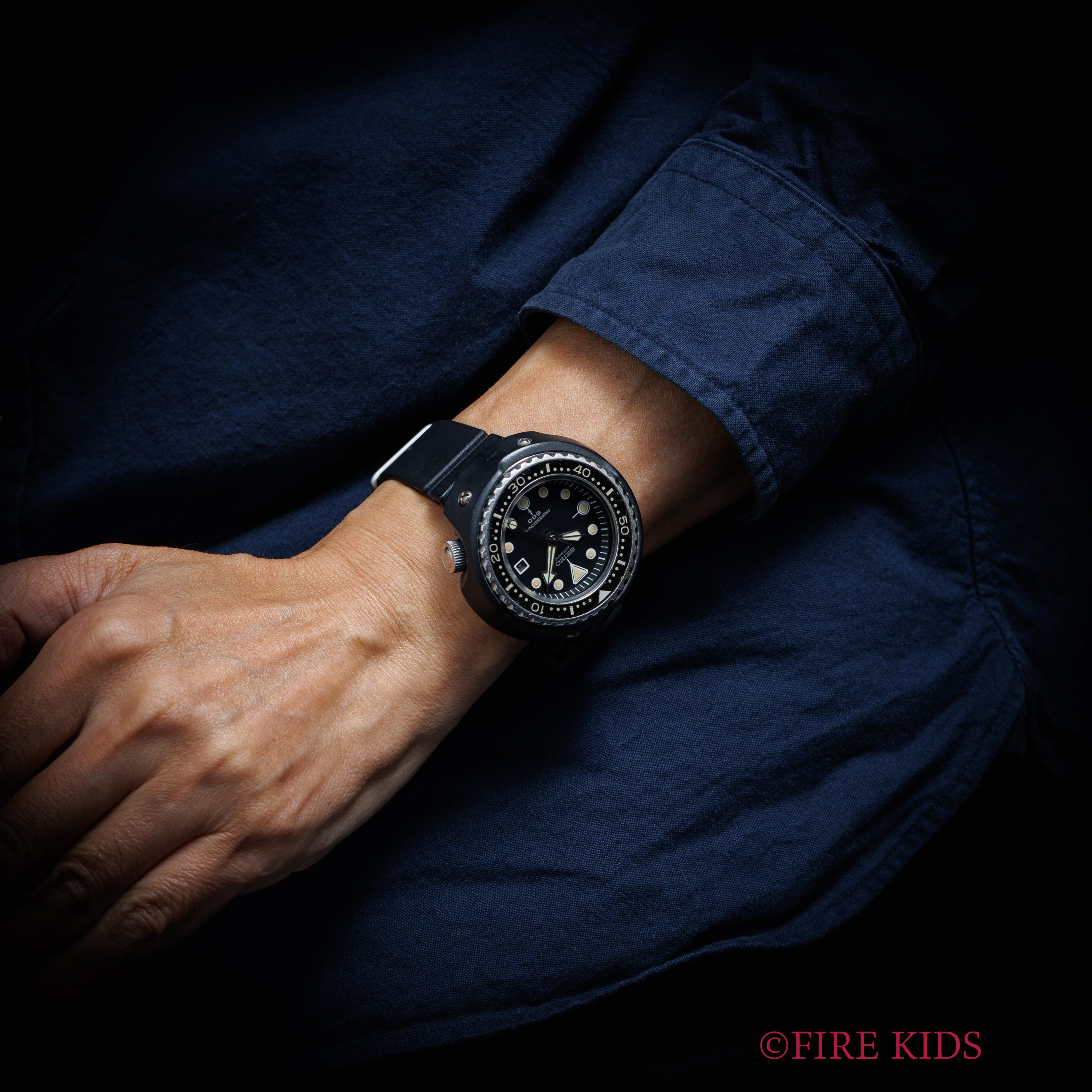 セイコー 600mプロフェショナルダイバー初期型 1975年製 Ref.6159-7010 元祖 ツナ缶 箱ギャラ