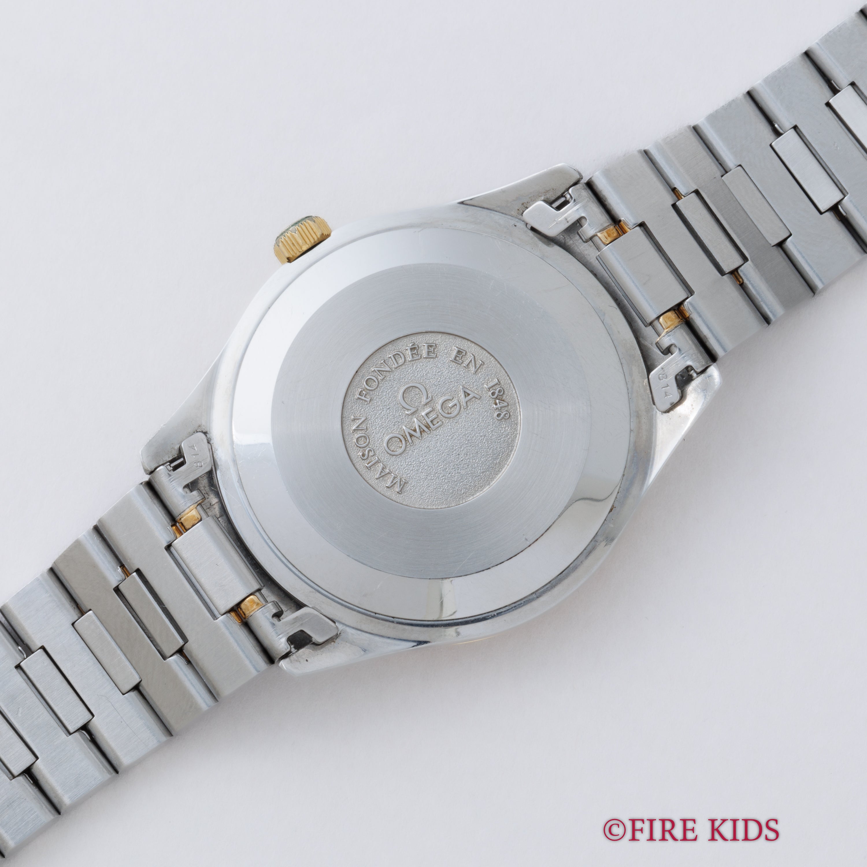 オメガ クラシック ヘリテージ 1986年製 コンビモデル 自動巻き ホワイトローマン