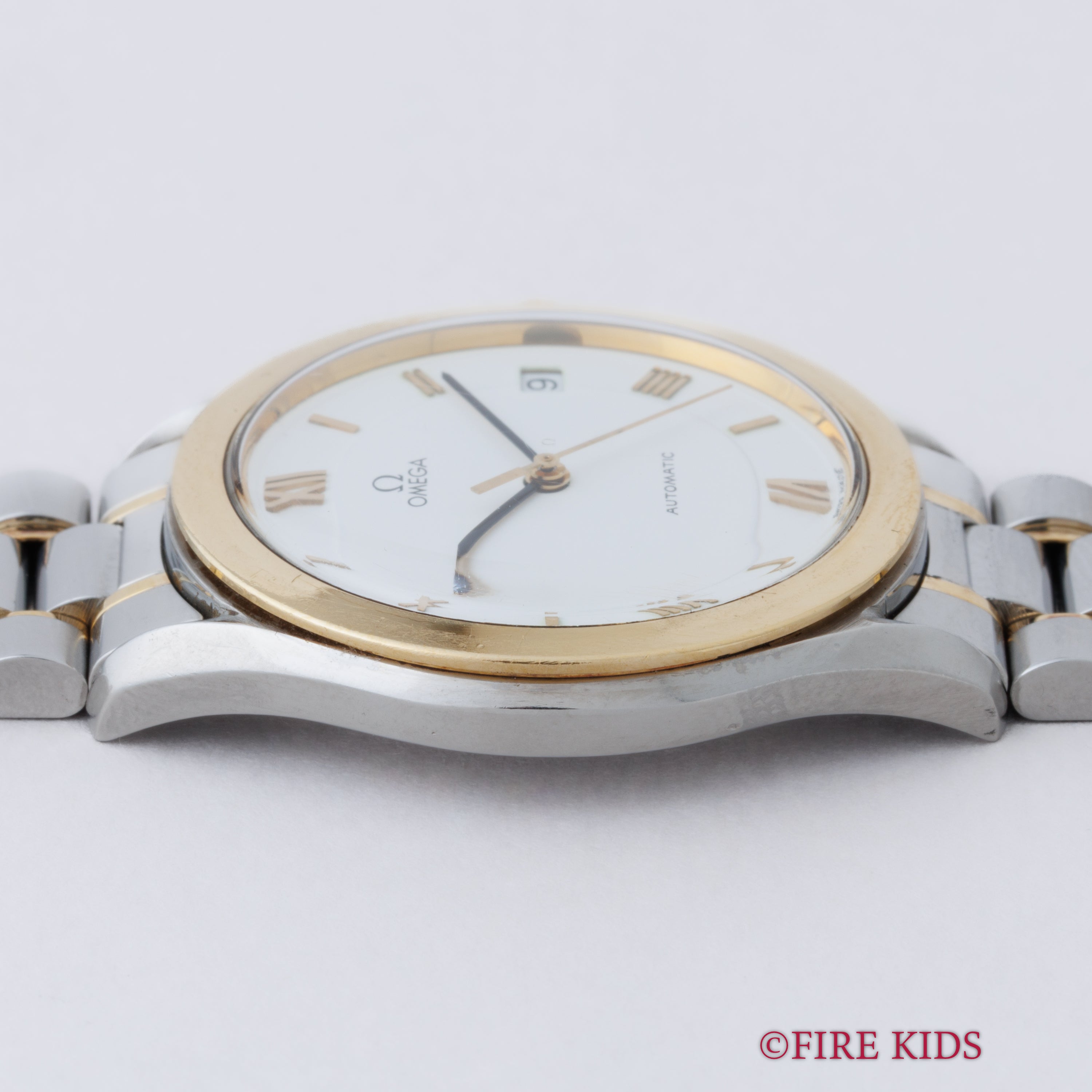 オメガ クラシック ヘリテージ 1986年製 コンビモデル 自動巻き ホワイトローマン