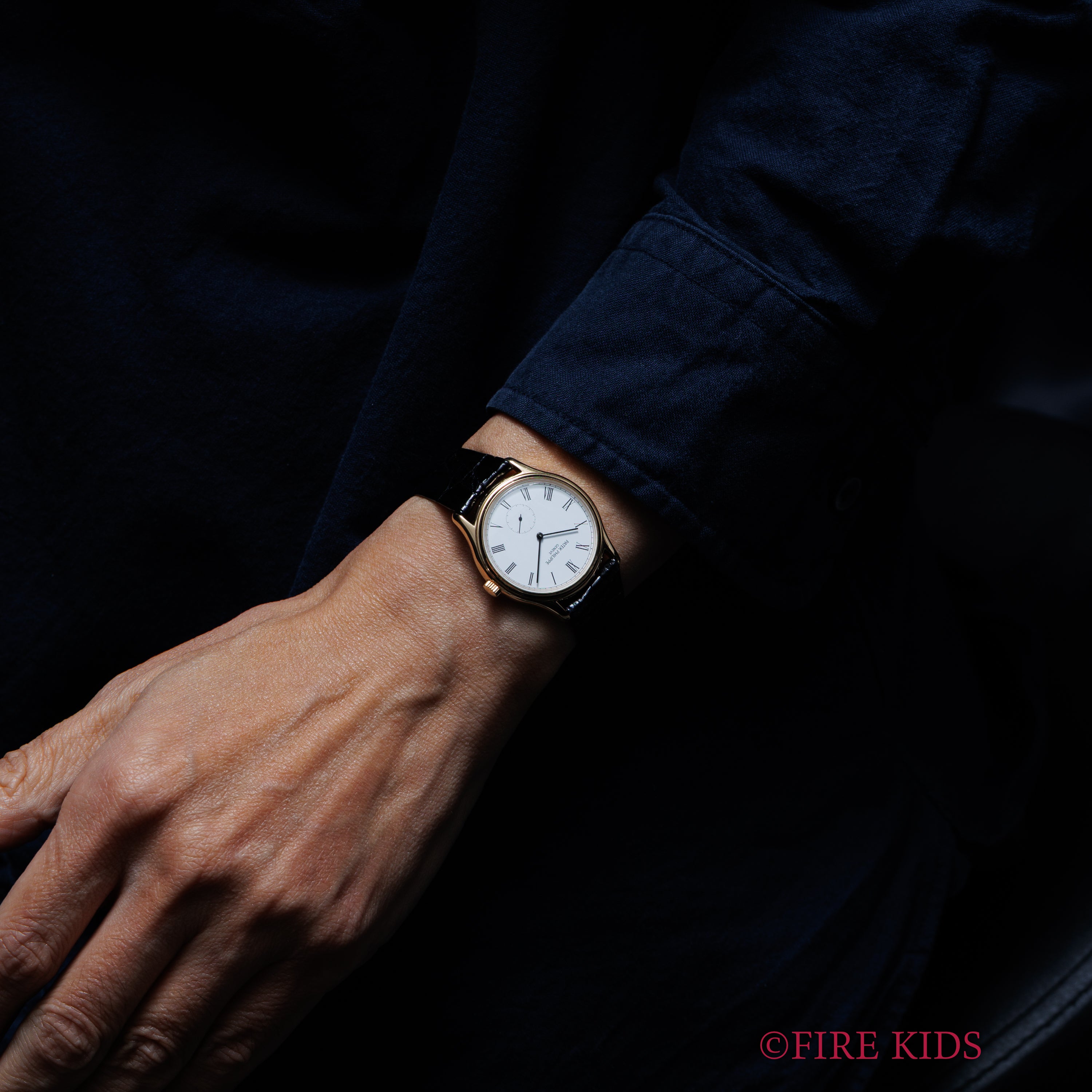 パテック・フィリップ カラトラバ 1991年製 Ref.3923 Cal.215 純正18金尾錠 アーカイブ付き