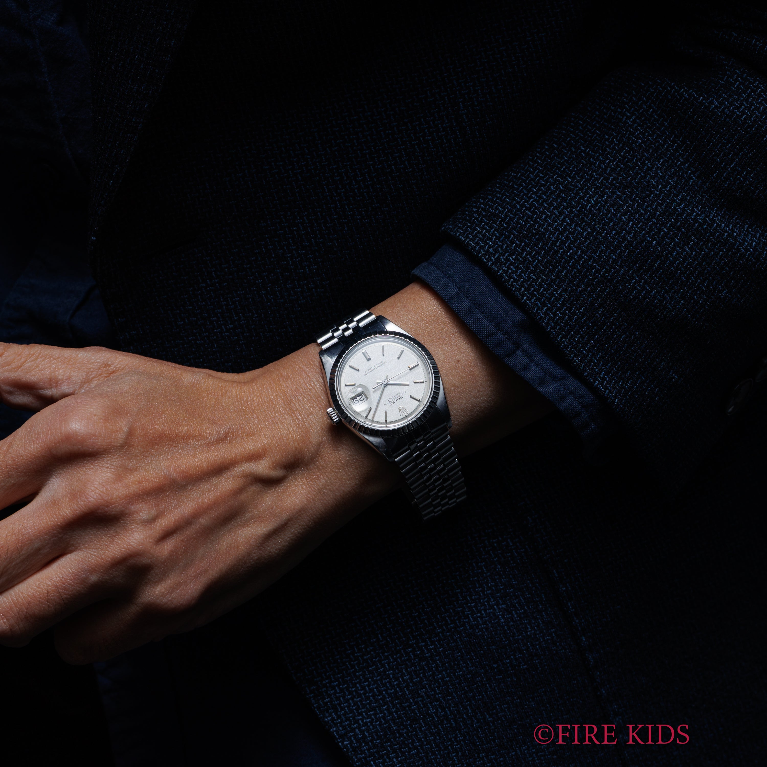 ロレックス 1971年製 デイトジャスト Ref.1603 リネンダイヤル