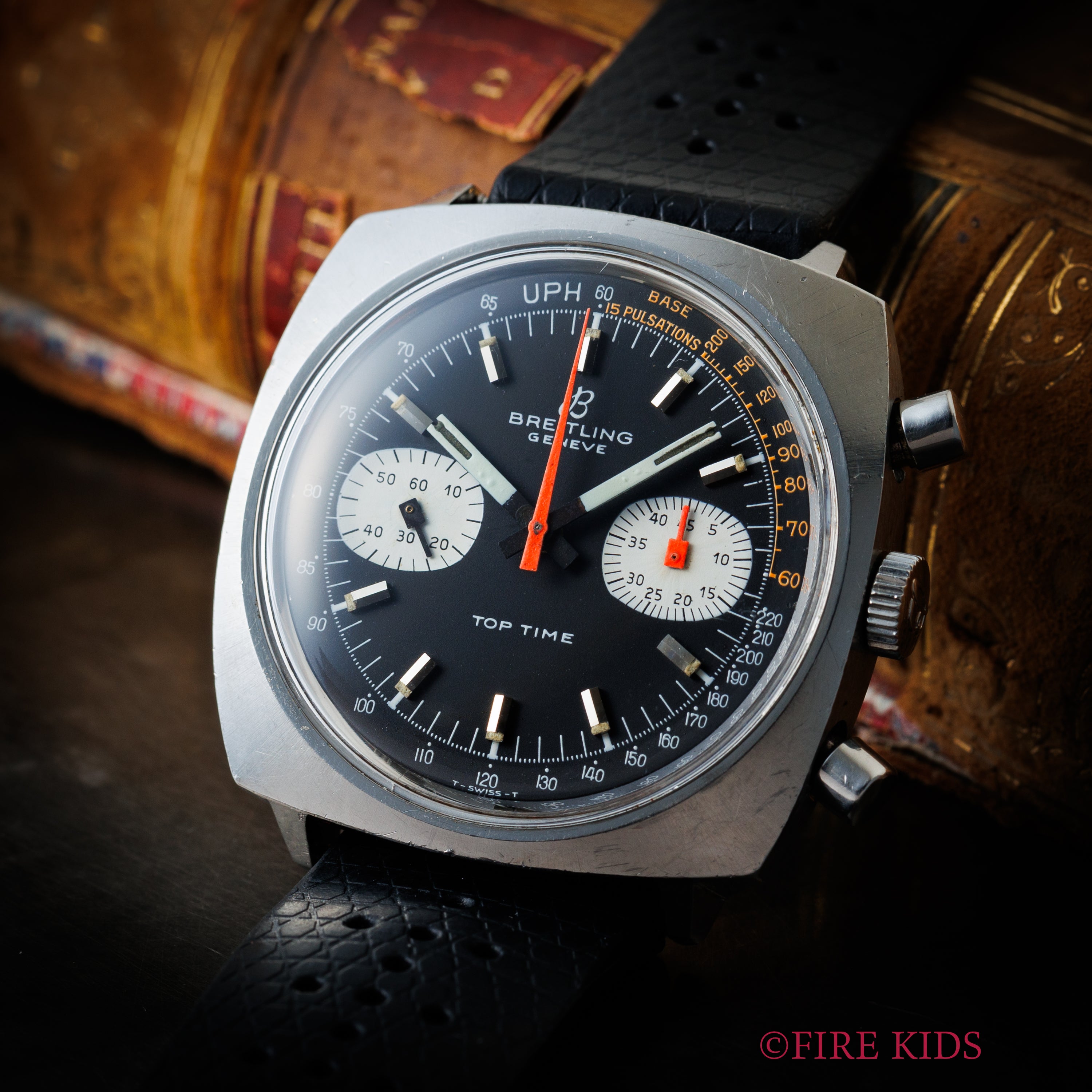 ブライトリング トップタイム 1969年製 手巻き Cal.7730 2レジスタークロノグラフ