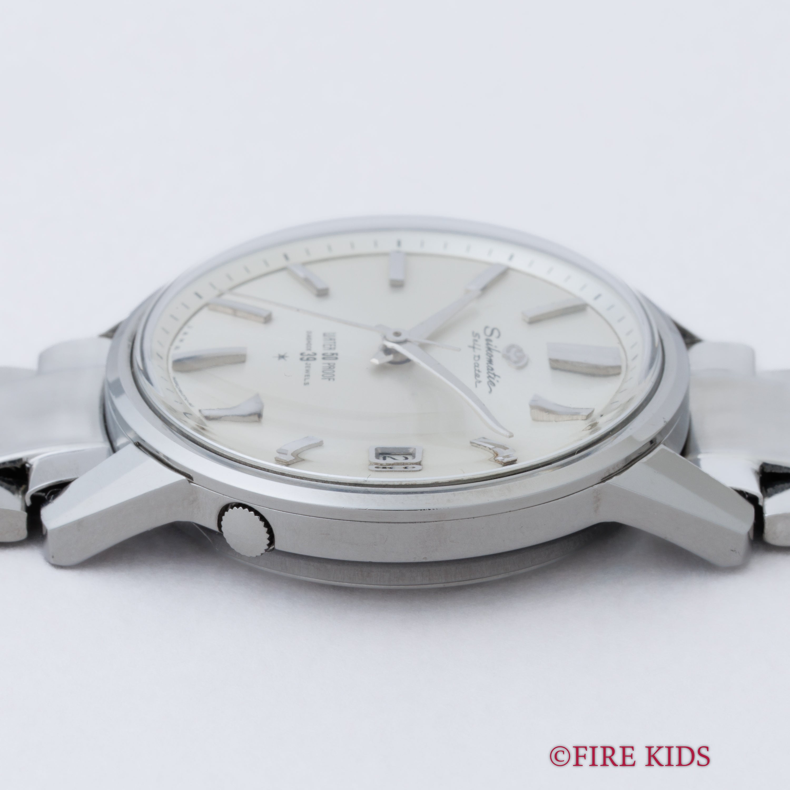 セイコー マチックセルフデーター 1963年製 Ref.J13060 自動巻 ステンレスブレス