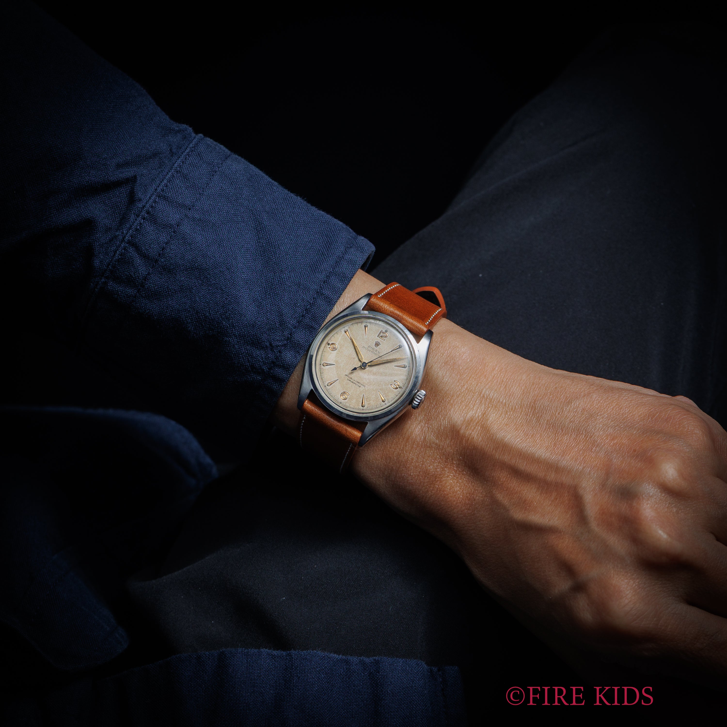 ロレックス セミバブルバック 1950年製/昭和25年製 スーパーオイスターリューズ 彫エクスプローラーダイヤル