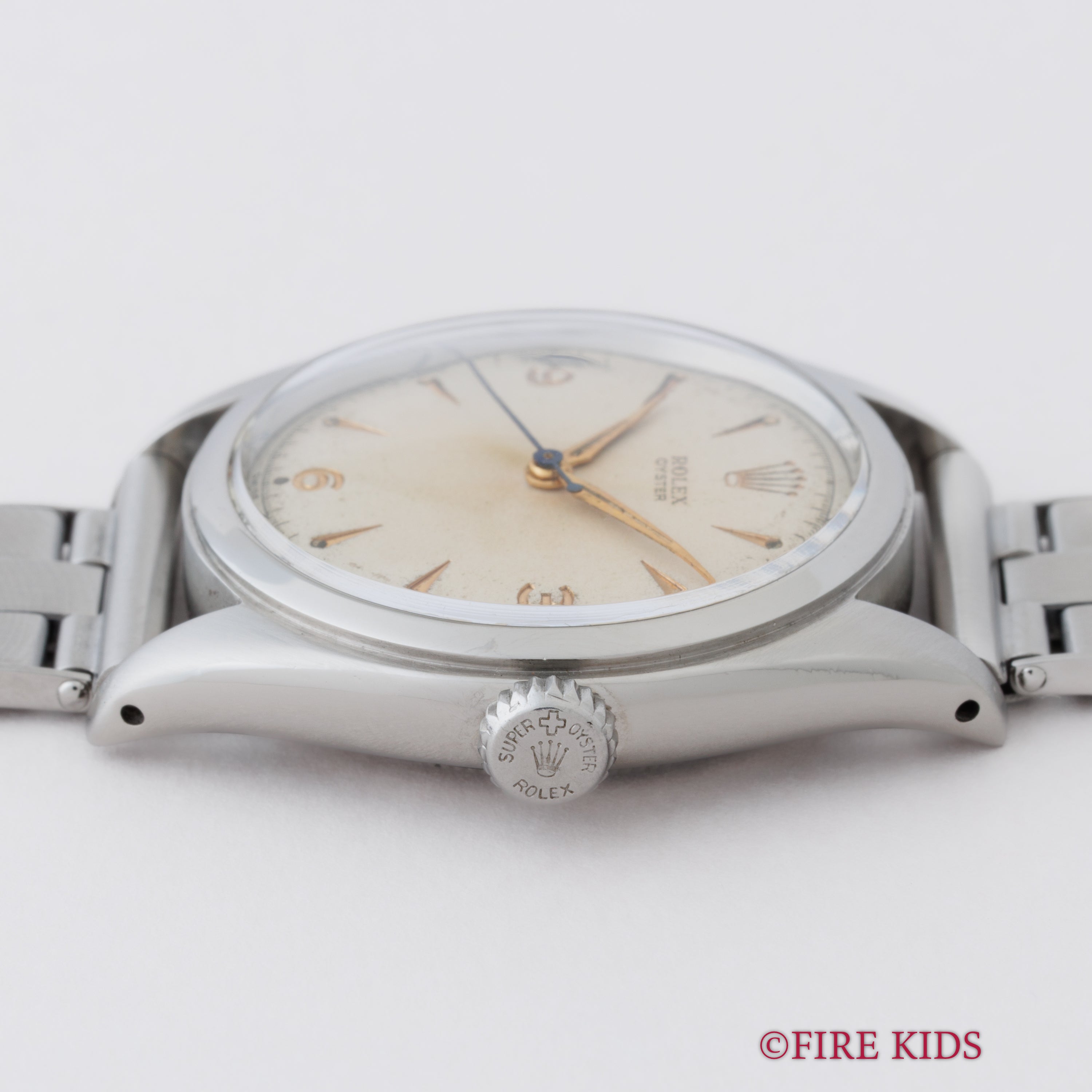 ロレックス オイスター 1953年製 Ref.6022 彫エクスプローラーダイヤル スーパーオイスターリューズ