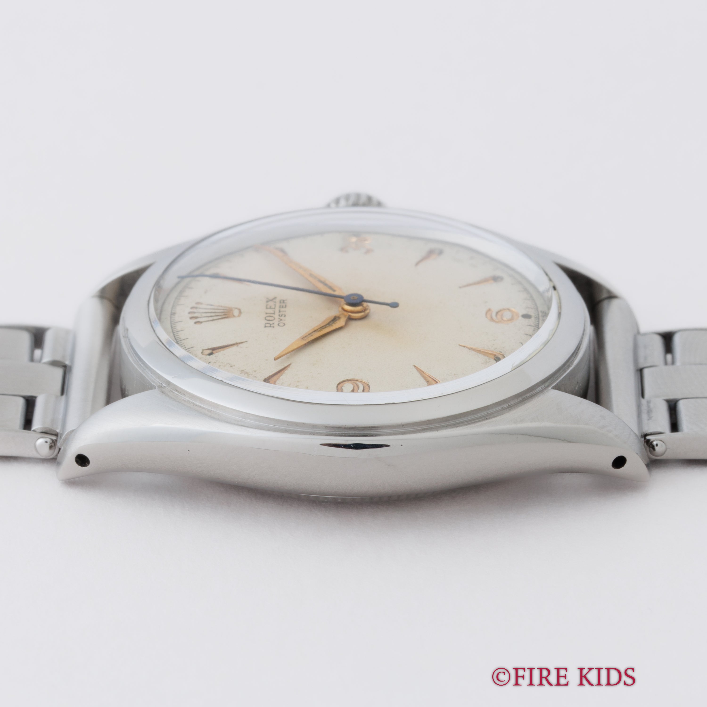 ロレックス オイスター 1953年製 Ref.6022 彫エクスプローラーダイヤル スーパーオイスターリューズ