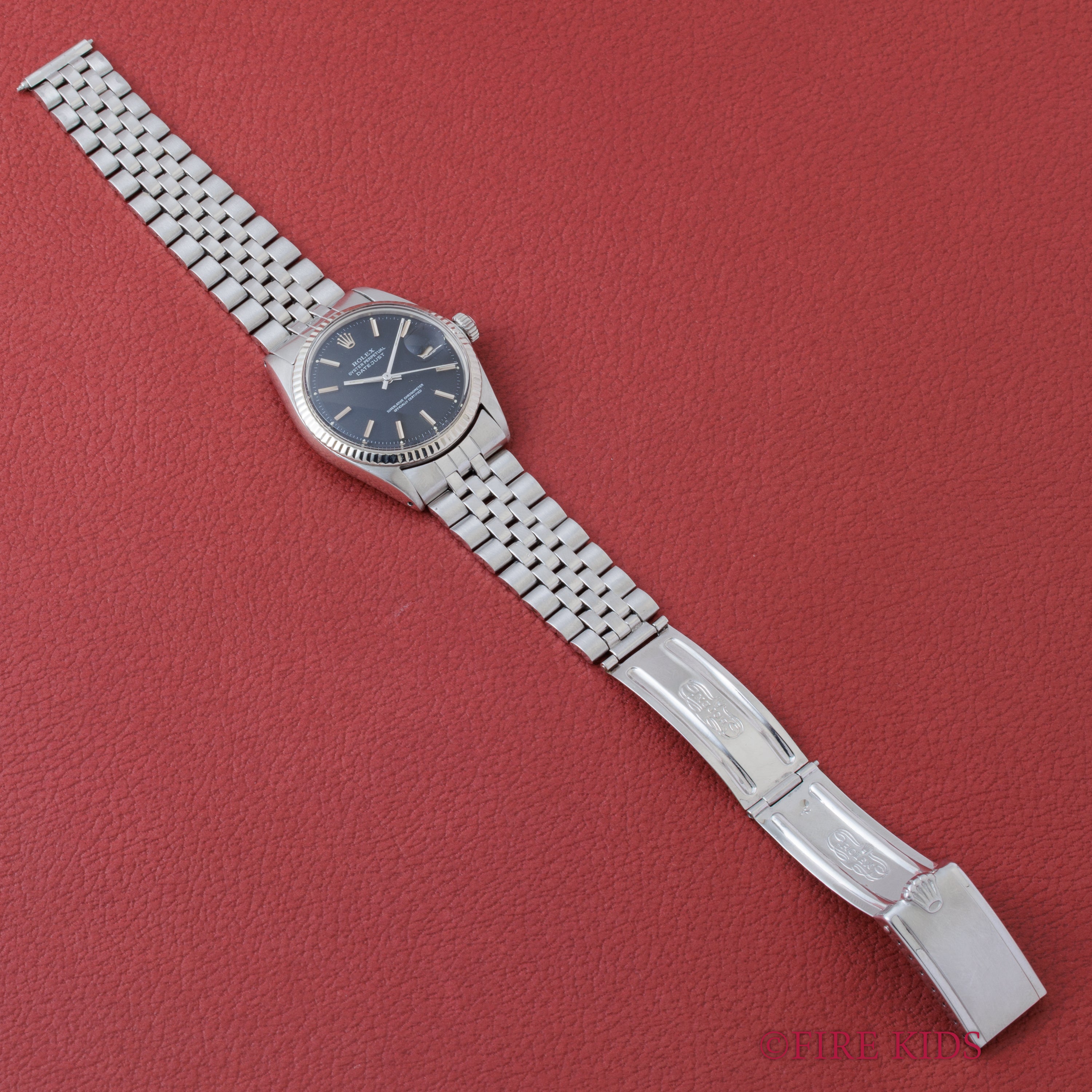 ロレックス デイトジャスト36 1970年製(昭和45年製) Ref.1601 自動巻 ブラックシグマダイヤル 純正ジュビリーブレス