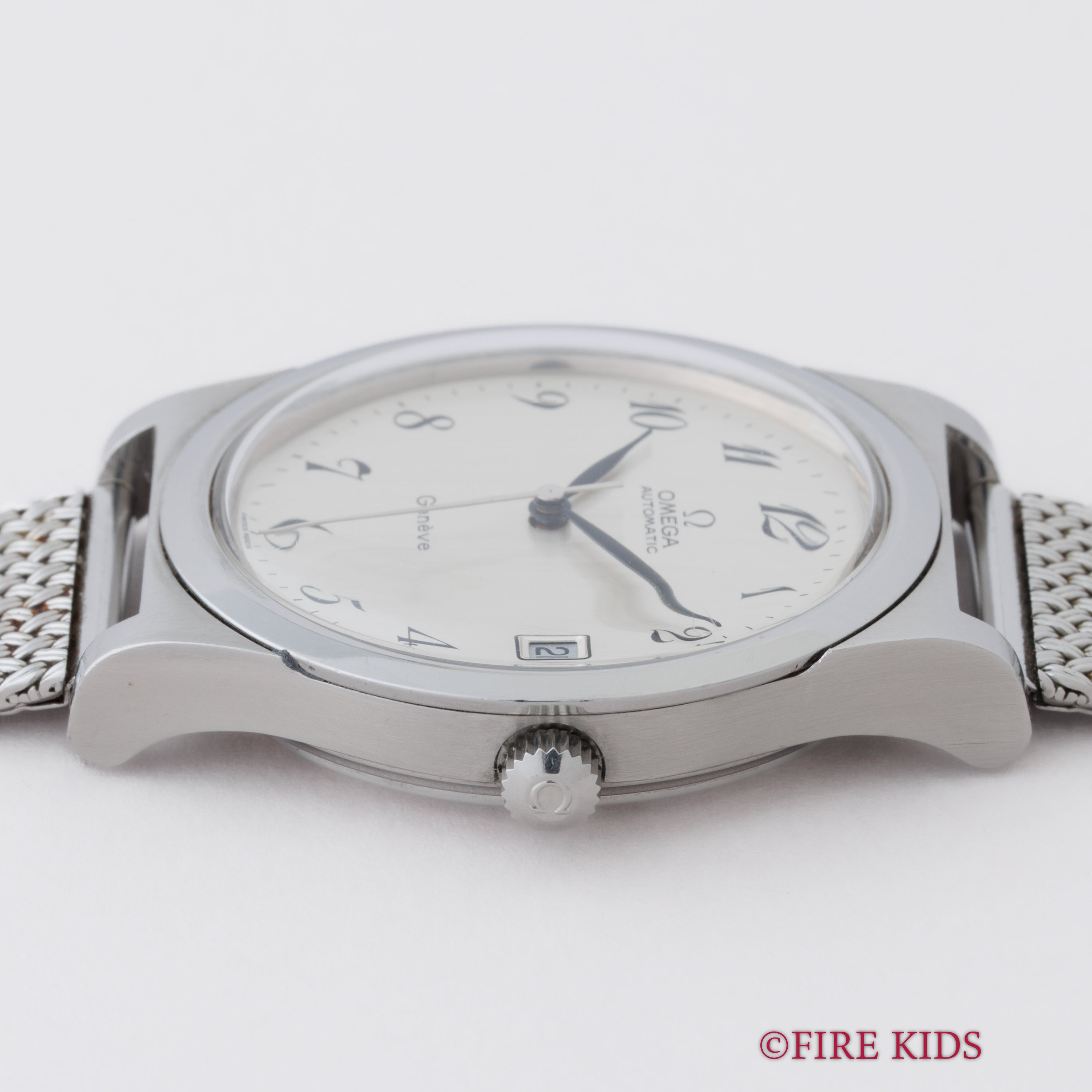 オメガ ジュネーブ オートマチック 1973年製 全アラビアダイヤル Ref.166.0168 純正ブレス付き