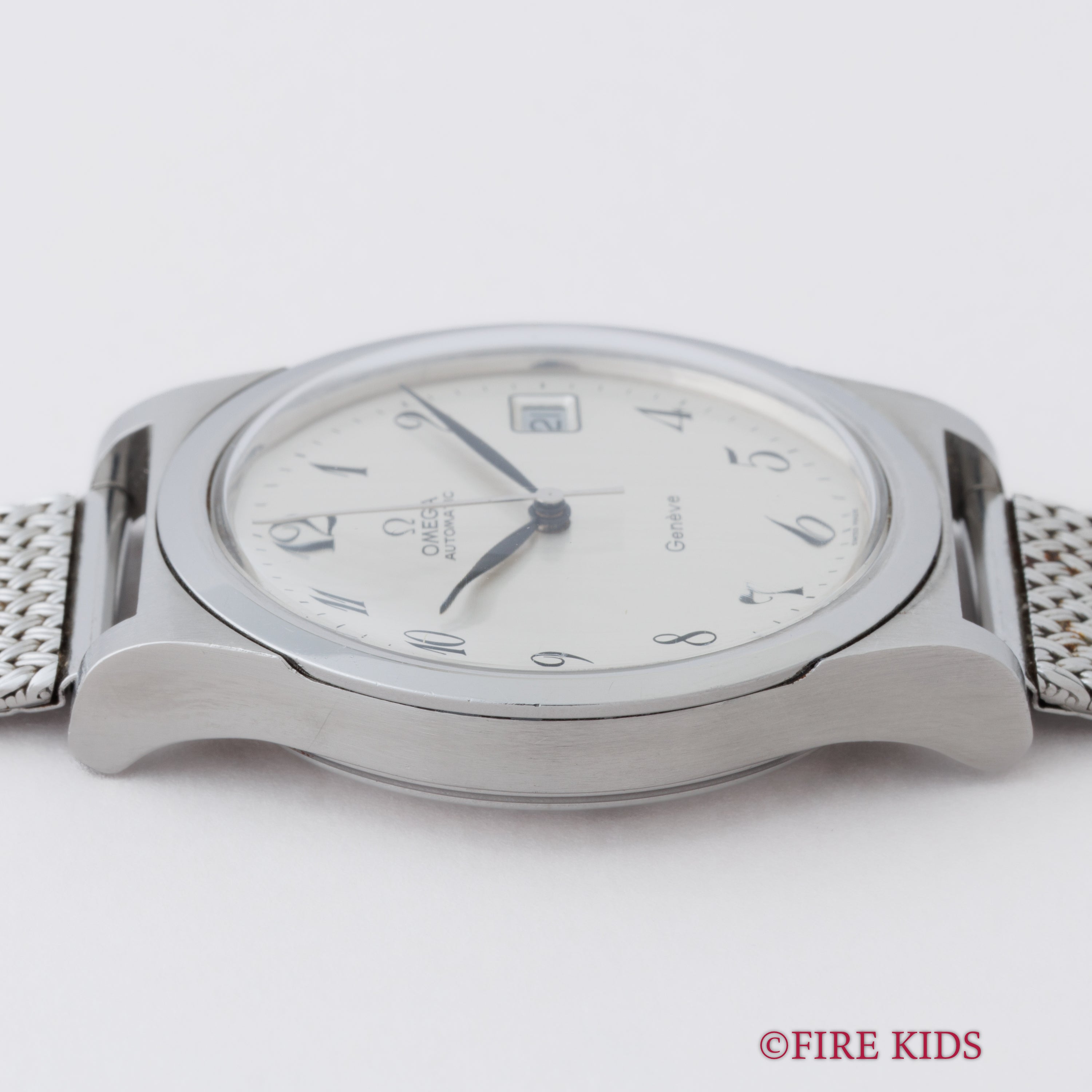 オメガ ジュネーブ オートマチック 1973年製 全アラビアダイヤル Ref.166.0168 純正ブレス付き