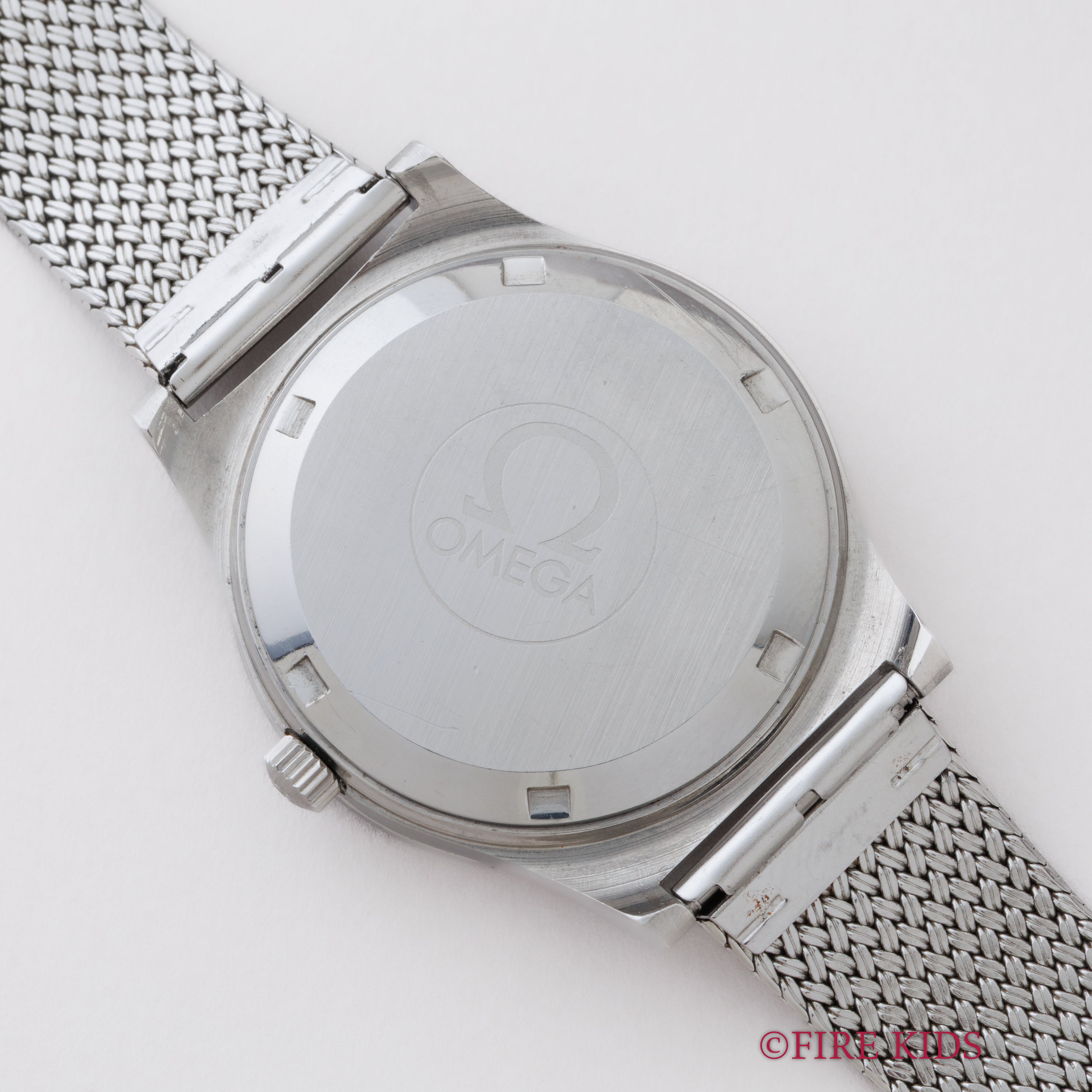 オメガ ジュネーブ オートマチック 1973年製 全アラビアダイヤル Ref.166.0168 純正ブレス付き