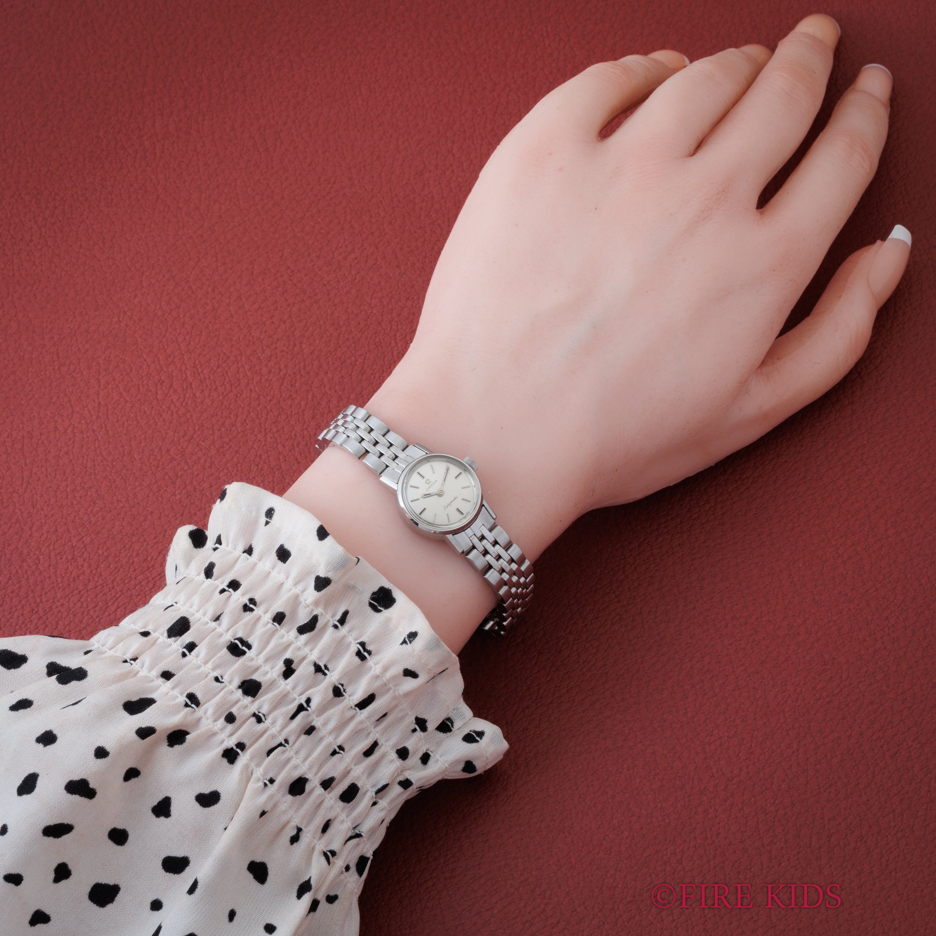 オメガ レディマチック 1965年製 自動巻 cal.661 純正ステンレスブレス