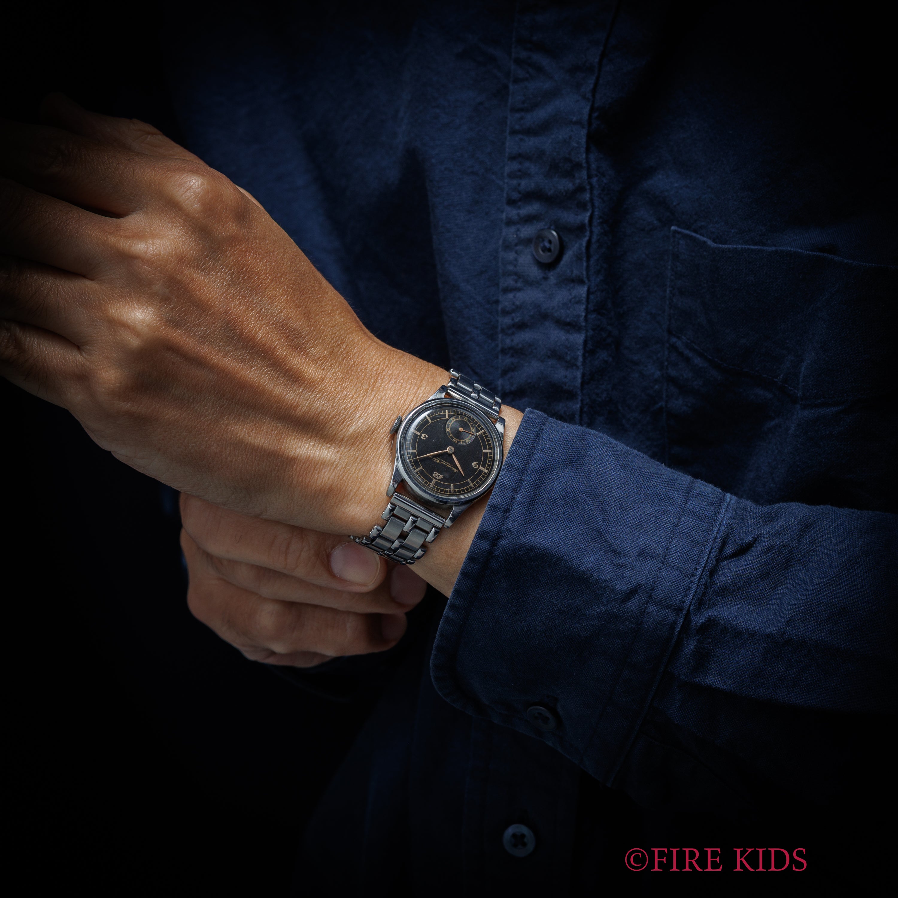 IWC 1936~1937年製 Cal.83 セクターダイヤル スモールセコンド 手巻き