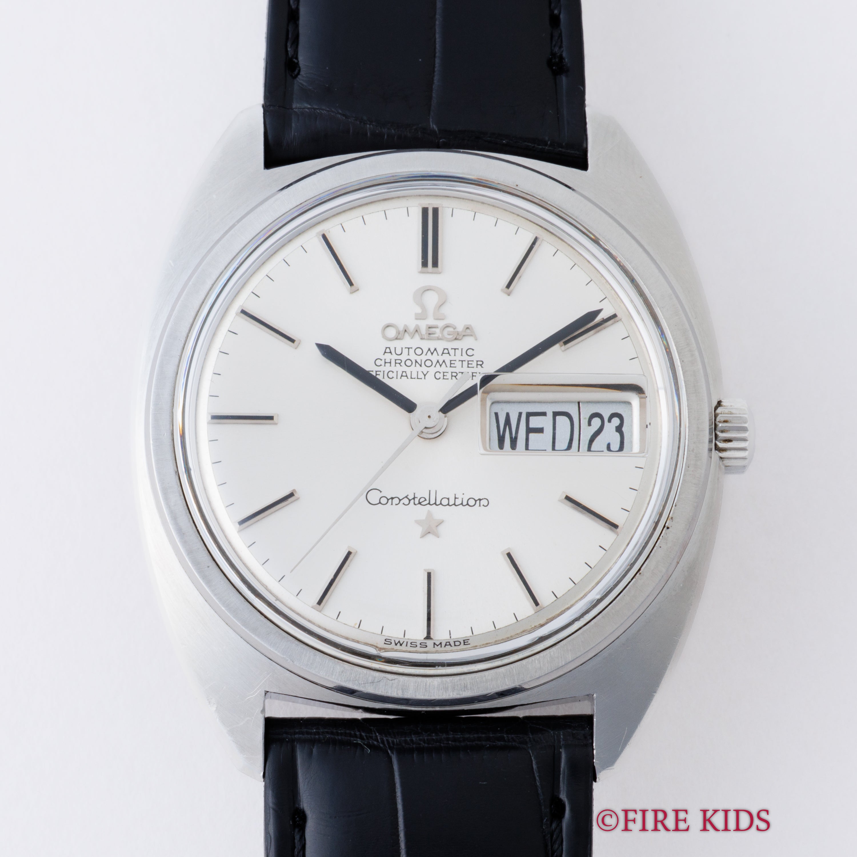 オメガ コンステレーション 1969年製 Ref.168.019 シルバーダイヤル 自動巻クロノメーター