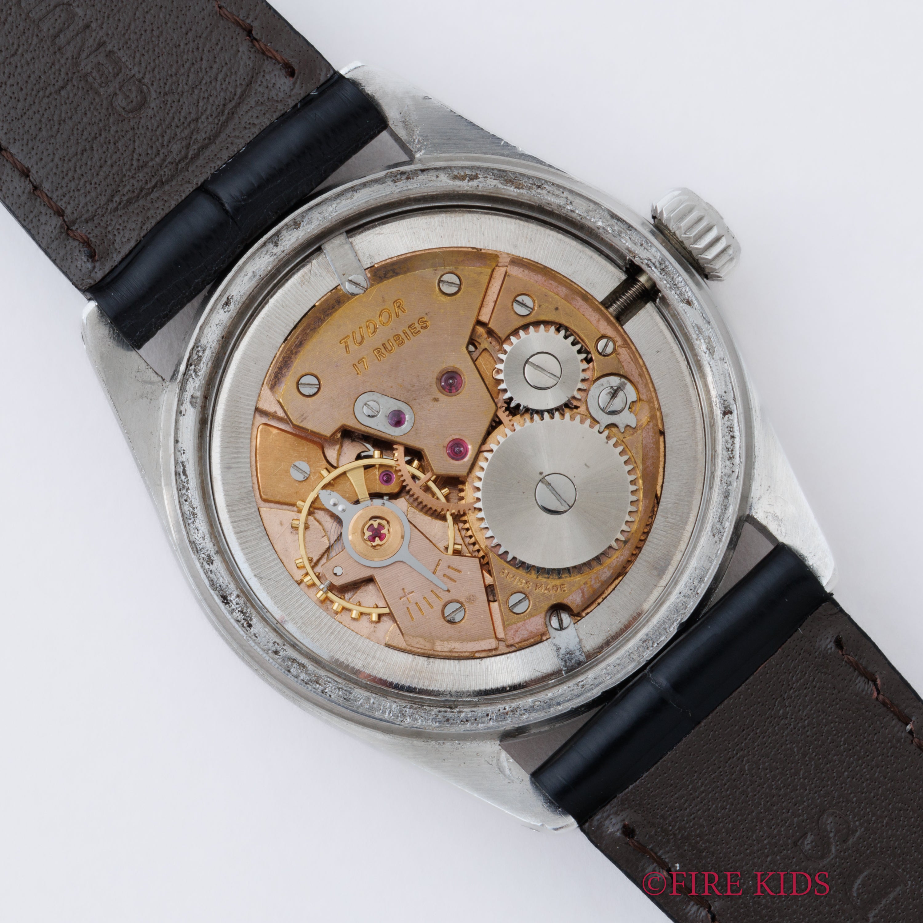 チューダー オイスター デカバラ ノンデイト 1950年代製 Ref.7934 王冠リューズ オリジナルダイヤル