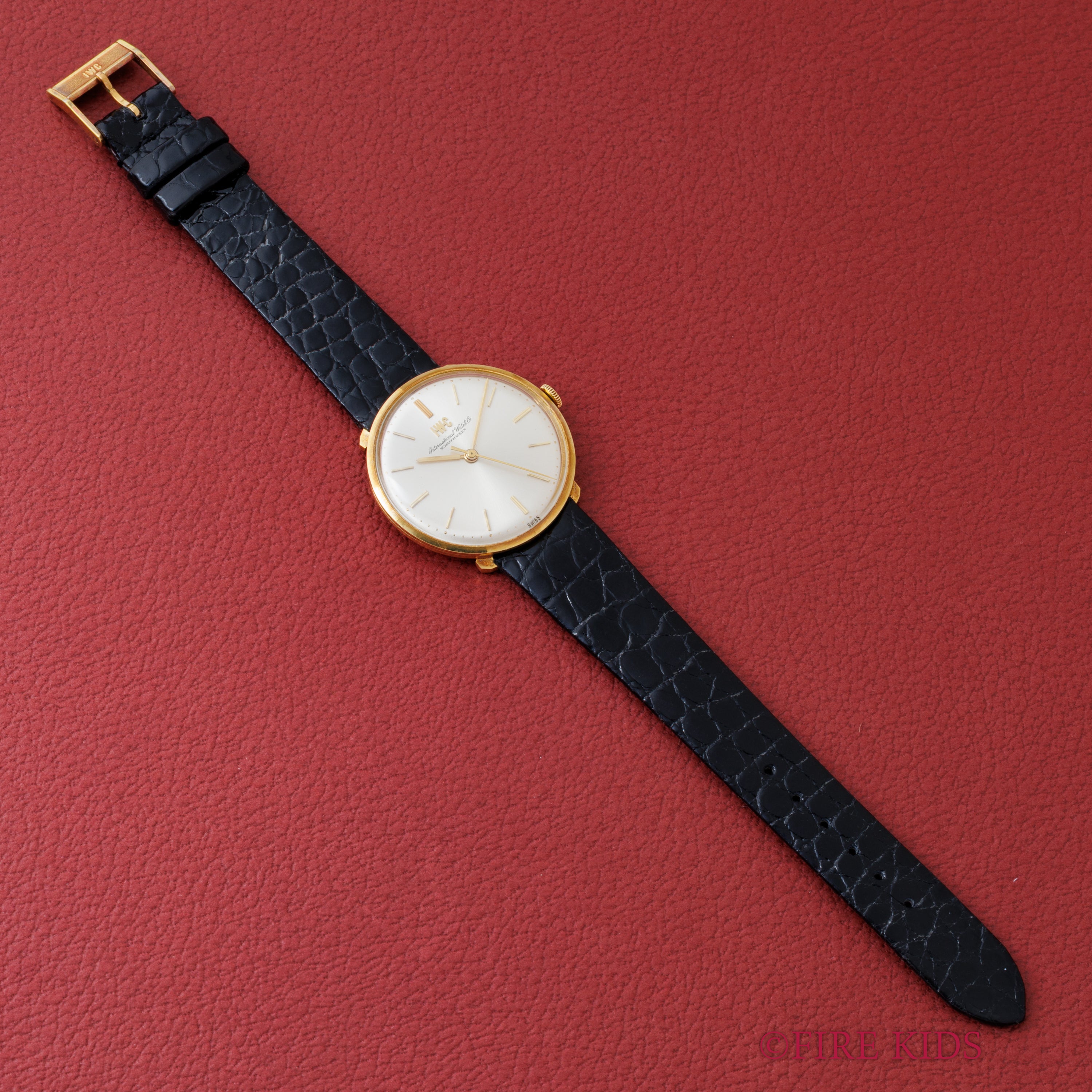 IWC 14金無垢オートマチック 1970年製 手巻 Cal.403 純正GF尾錠付き