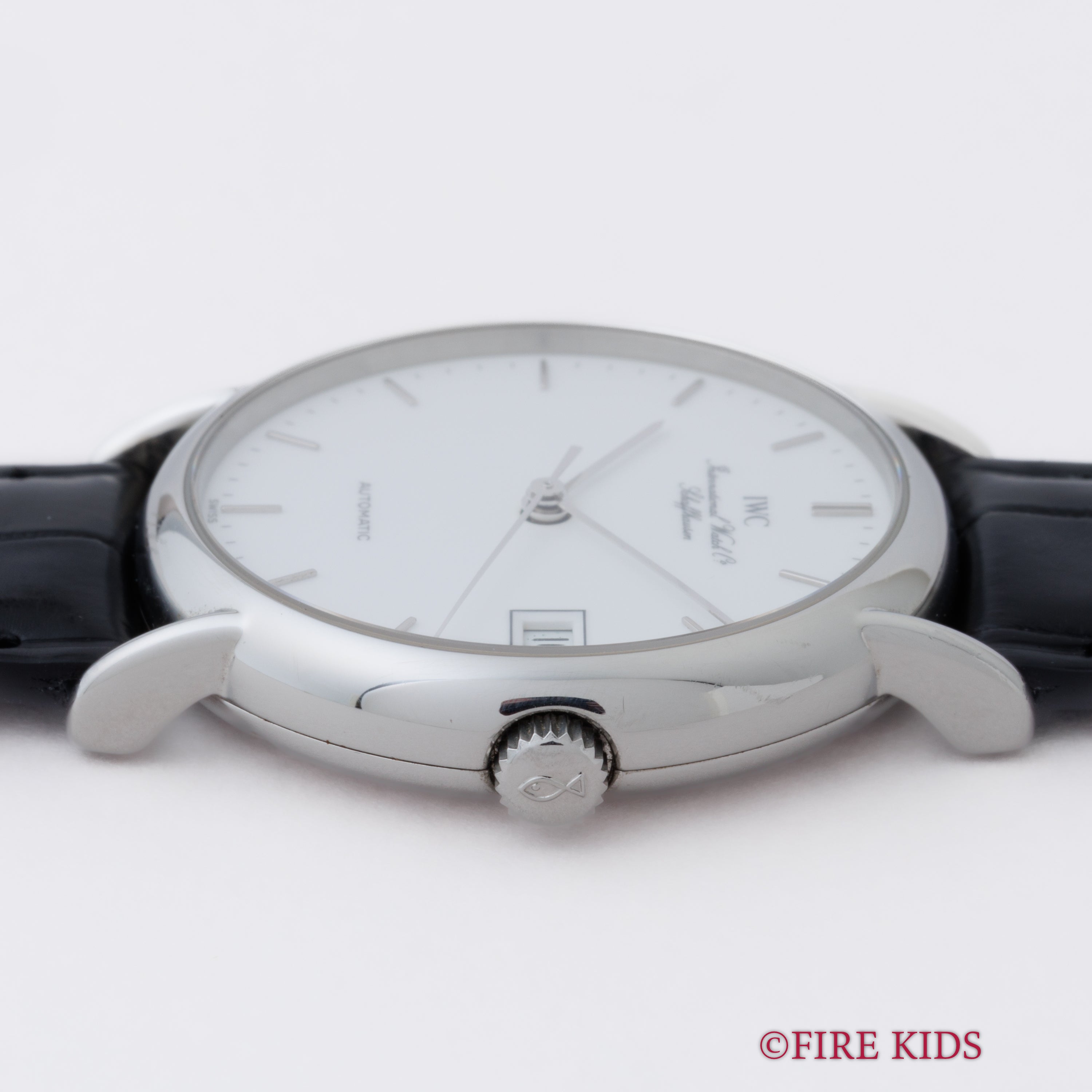 IWC ポートフィノ 1991年製 自動巻 ホワイトダイヤル 純正尾錠