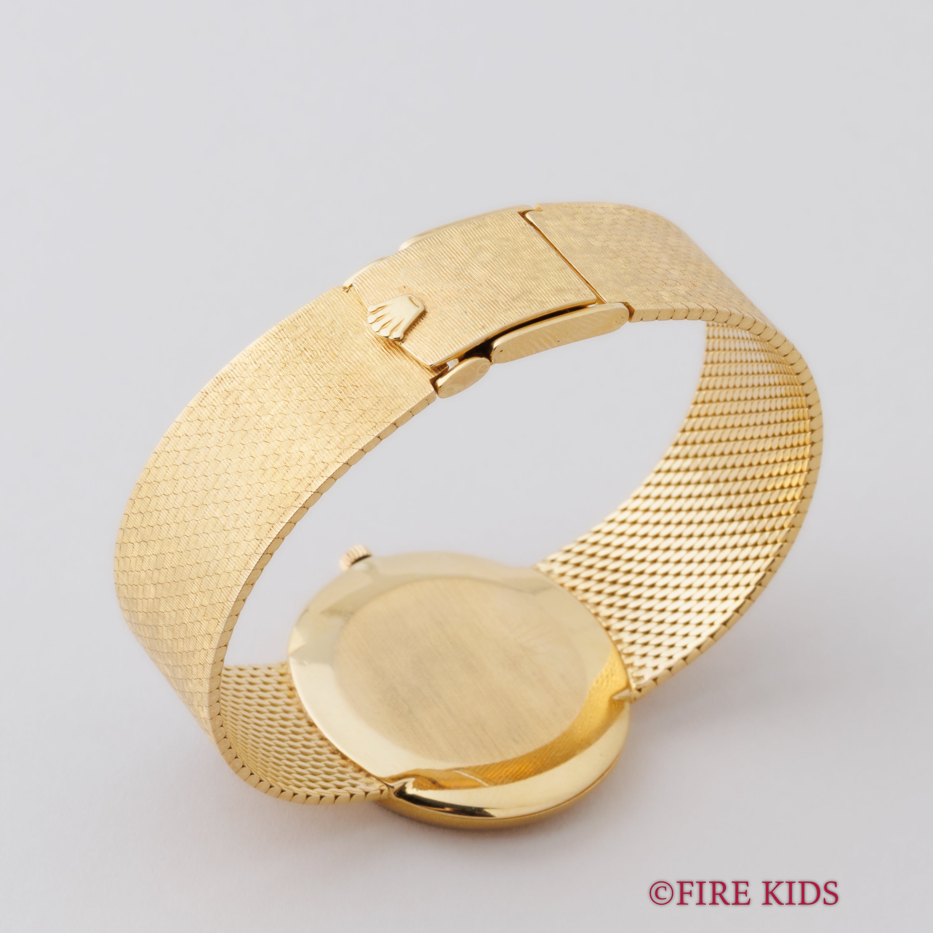 ロレックス チェリーニ 18金無垢イエローゴールドケース、ブレス付き Ref.3846 1968年製 手巻き