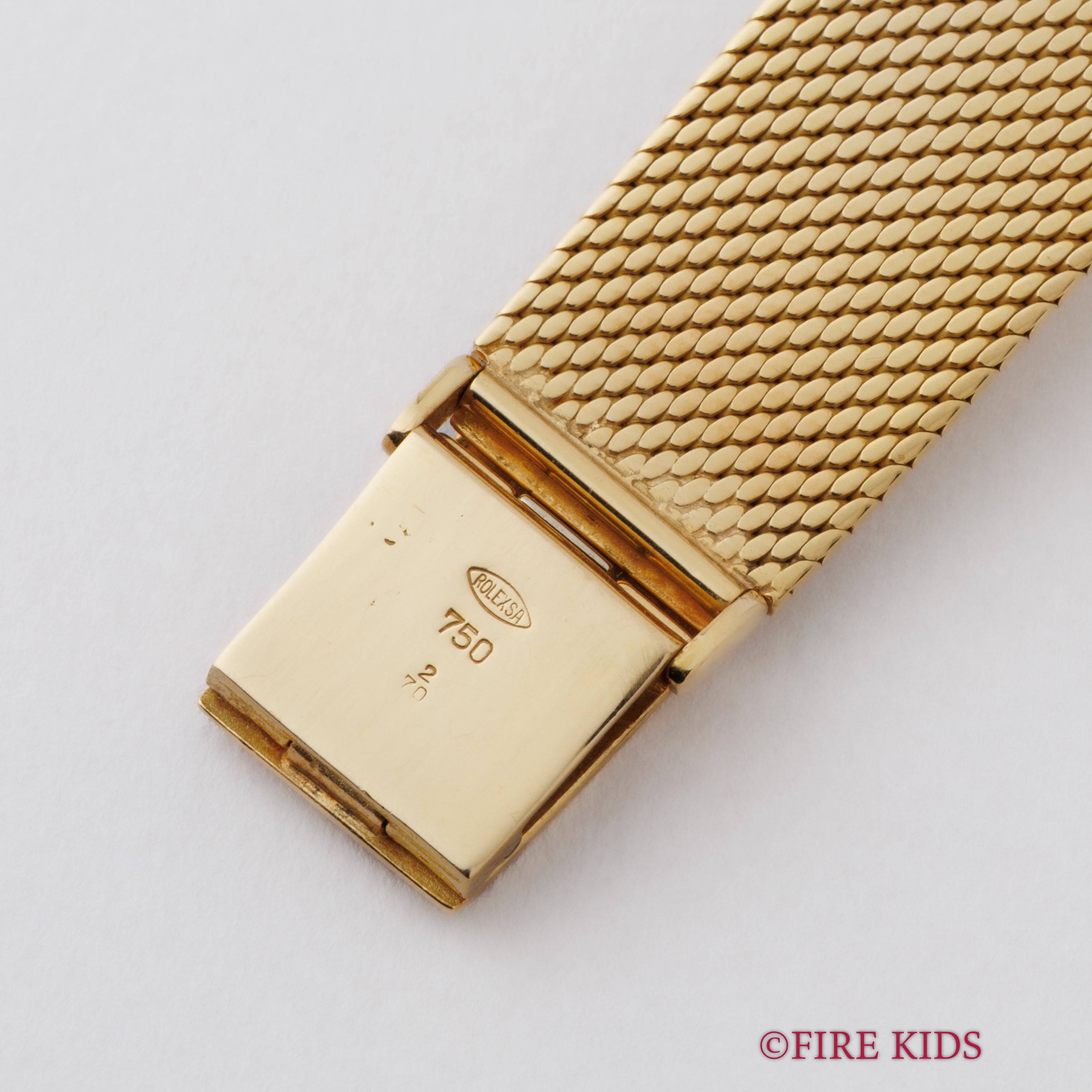 ロレックス チェリーニ 18金無垢イエローゴールドケース、ブレス付き Ref.3846 1968年製 手巻き