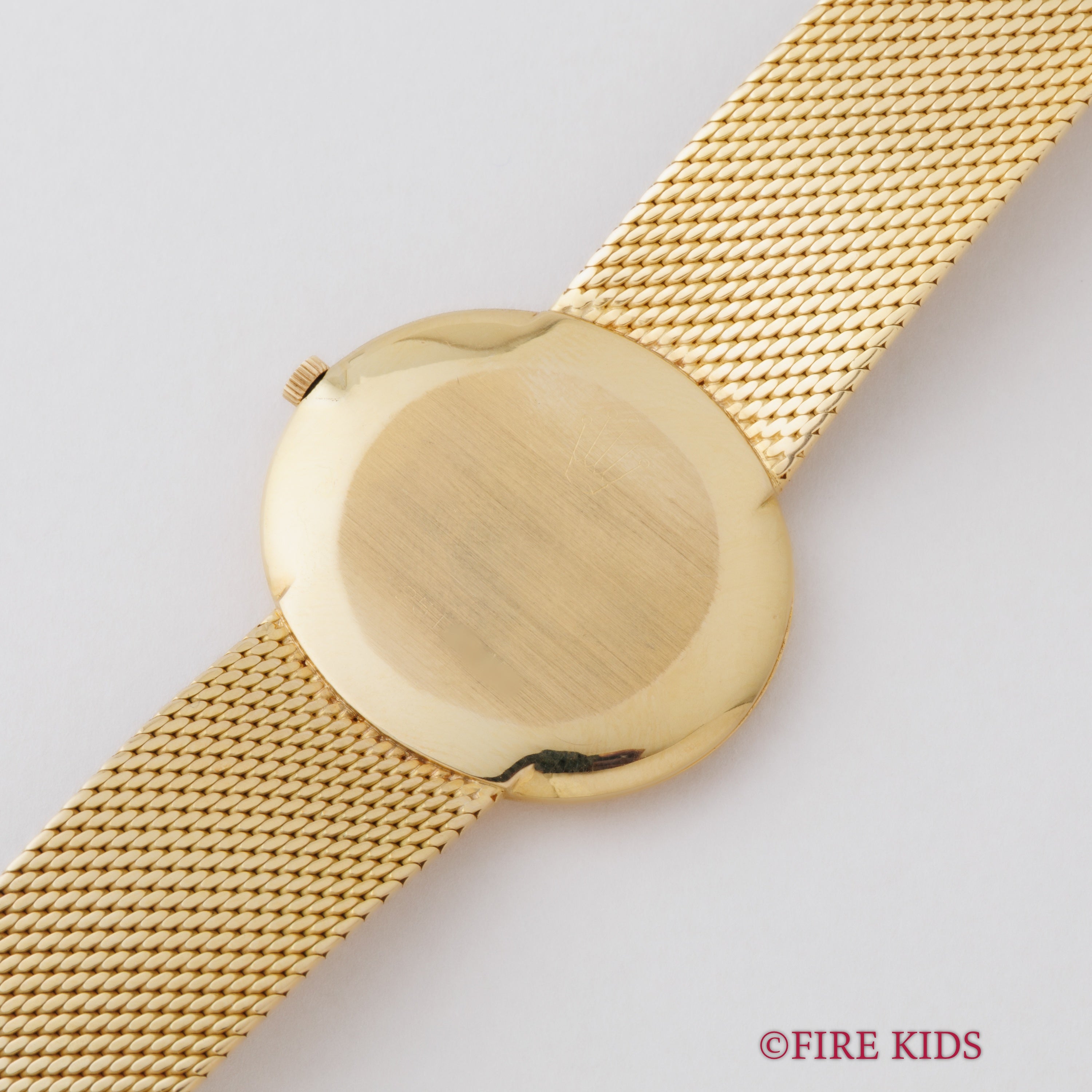 ロレックス チェリーニ 18金無垢イエローゴールドケース、ブレス付き Ref.3846 1968年製 手巻き