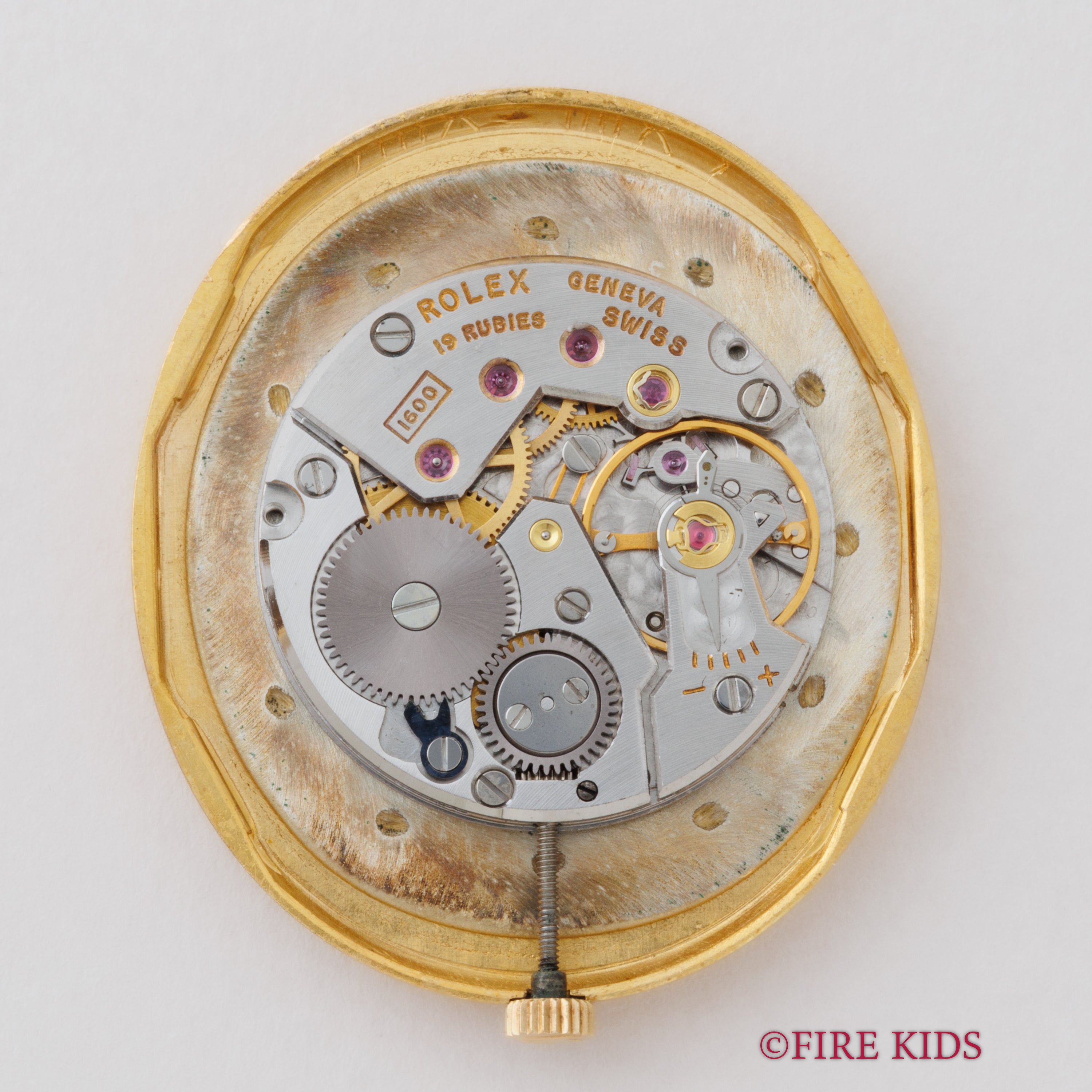 ロレックス チェリーニ 18金無垢イエローゴールドケース、ブレス付き Ref.3846 1968年製 手巻き