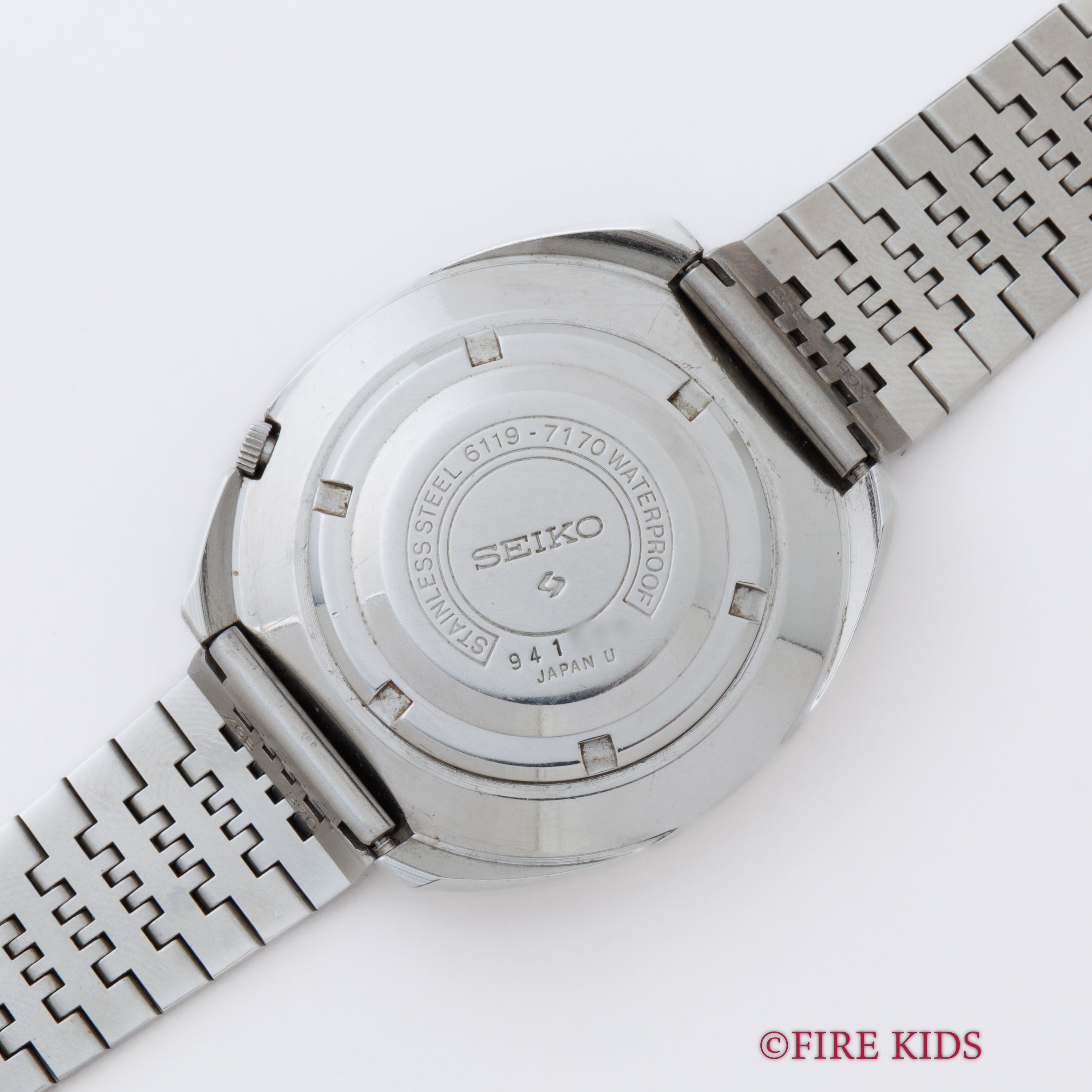 セイコー 5スポーツ チェッカー回転ベゼル 1969年製 Ref.6119-7170 自動巻 純正ブレス