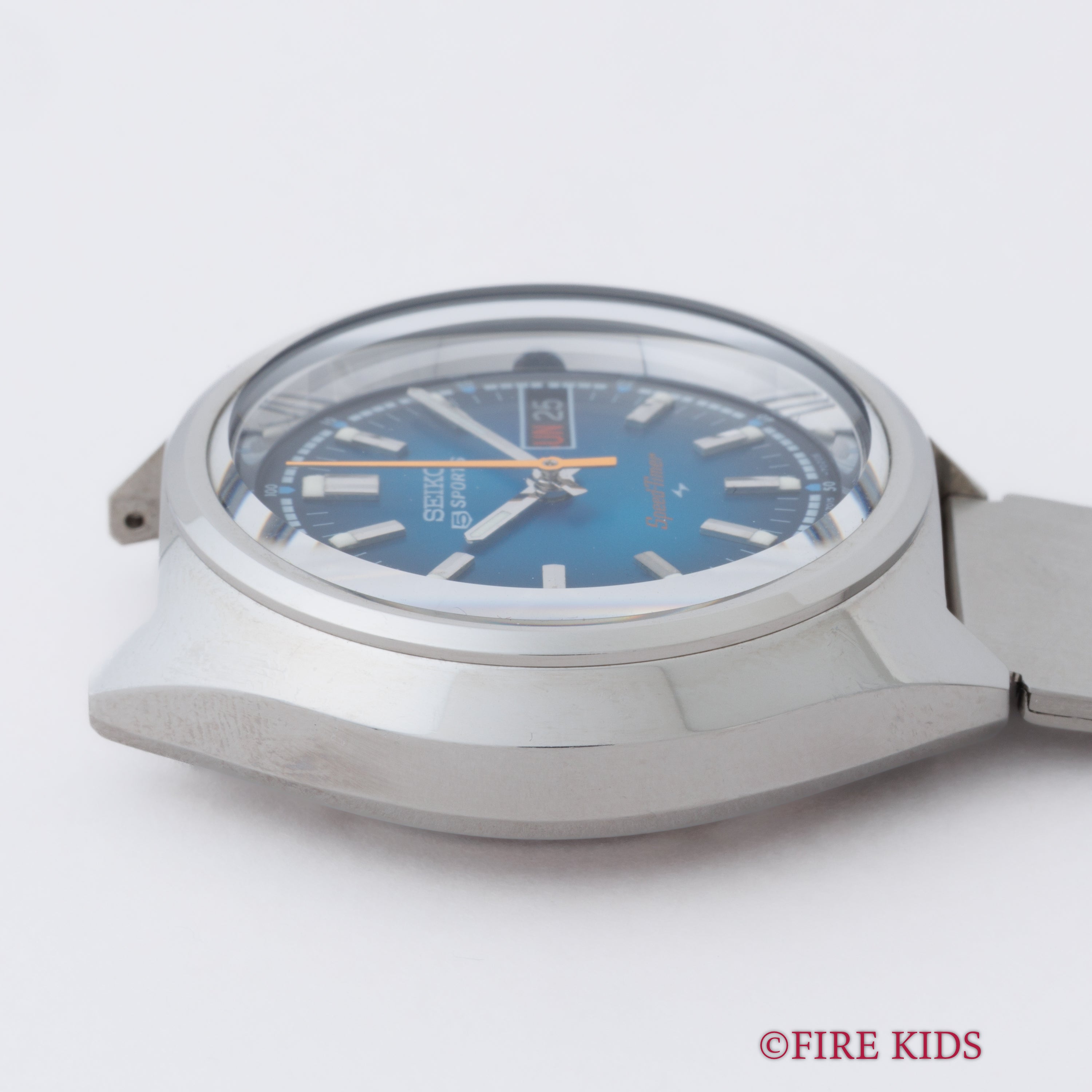 セイコー 5スポーツ スピードタイマー ブルーダイアル Ref.7015-7000 1973年製 未使用美品