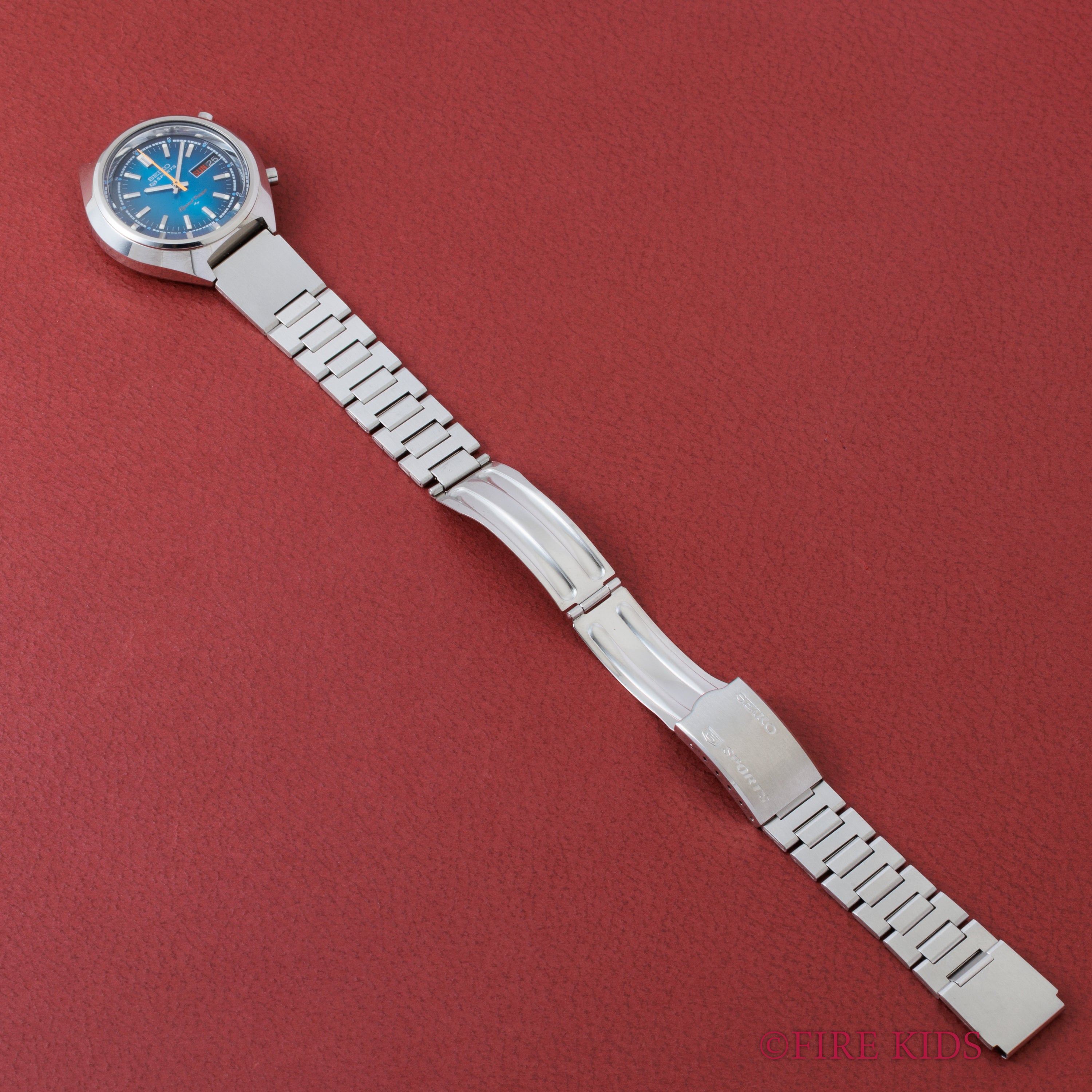 セイコー 5スポーツ スピードタイマー ブルーダイアル Ref.7015-7000 1973年製 未使用美品