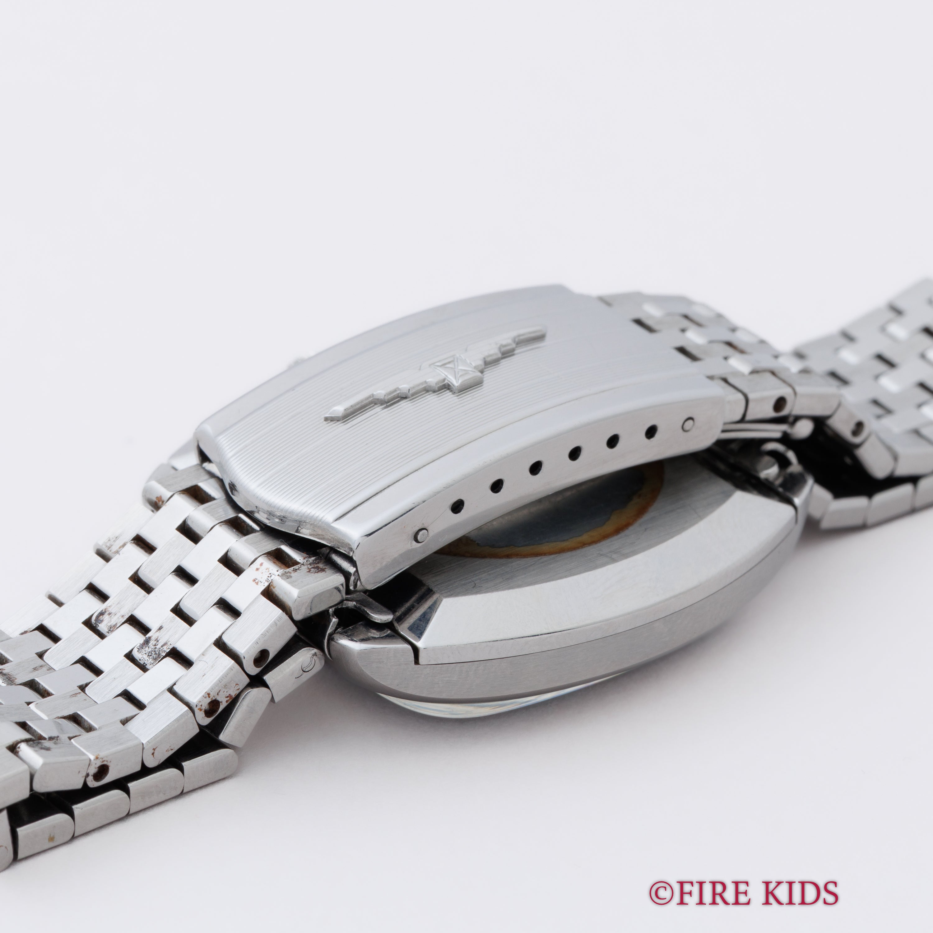 ロンジン トノーケース ブルーローマンダイヤル 純正ブレス付き ハイビート手巻き Cal.6952 ゼロハック機能