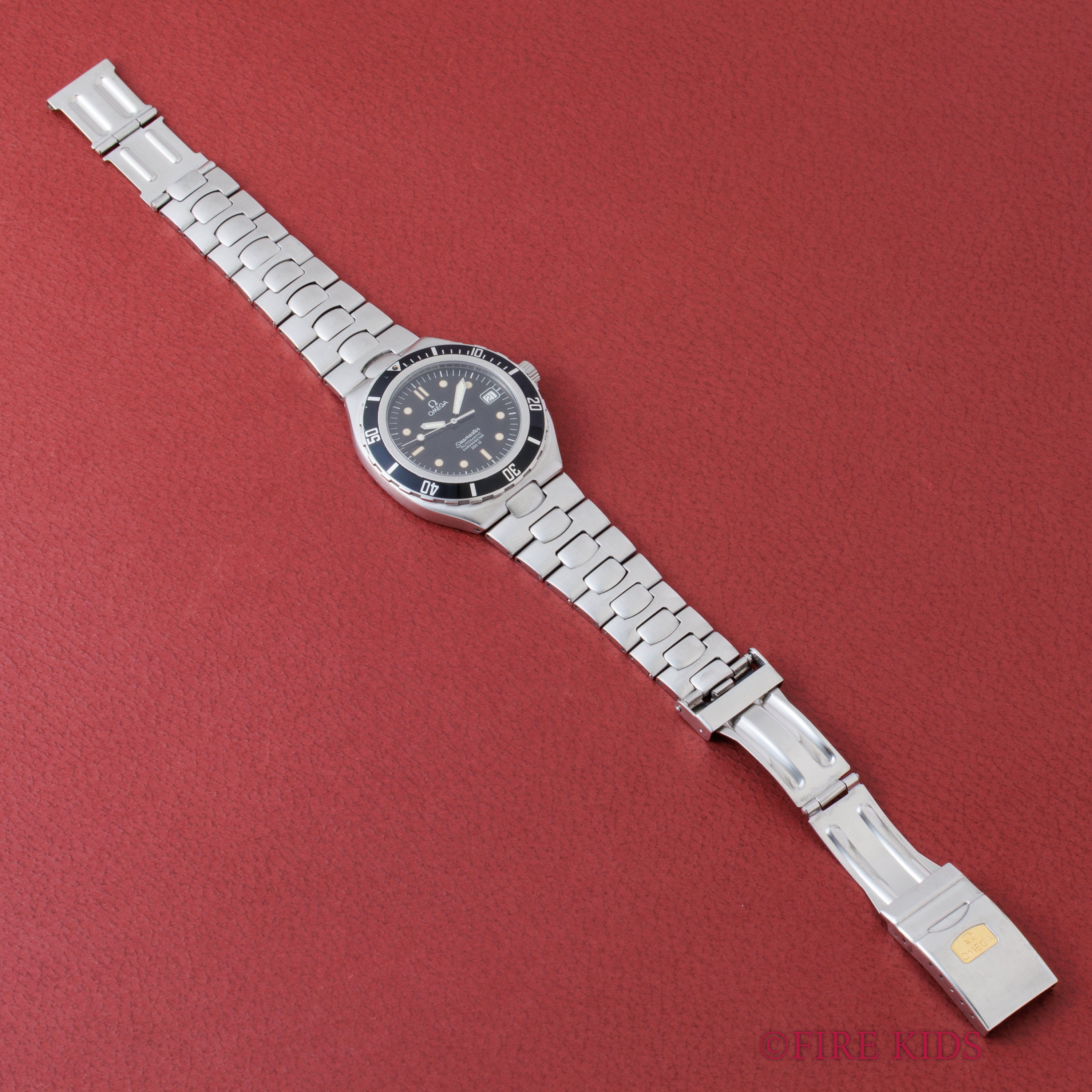 オメガ シーマスター200m プレボンド ラージケース 1988年製 Ref.368.1051 自動巻クロノメーター