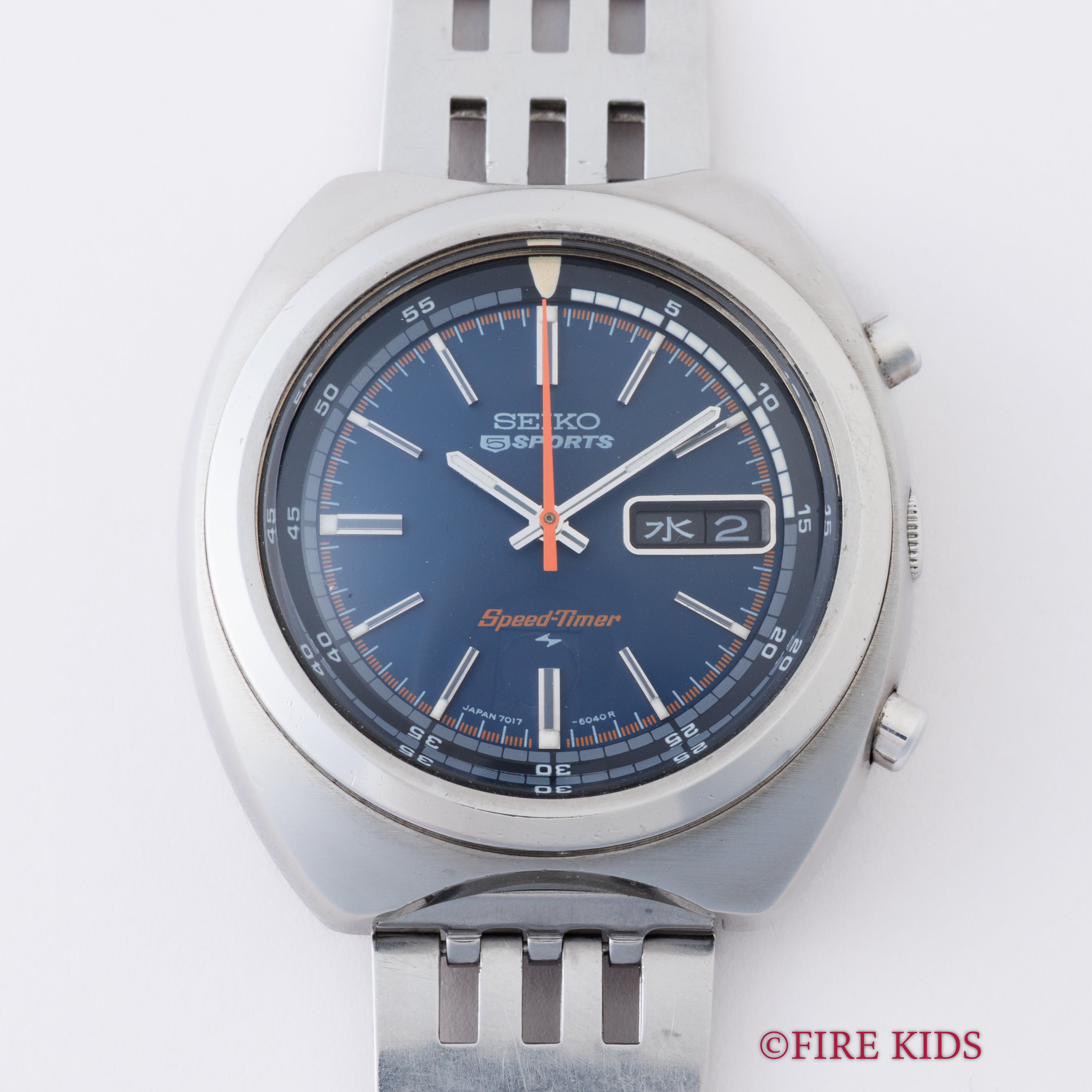 セイコー 5スポーツ スピードタイマー 1971年製 Ref.7017-6040 Cal.7017A 自動巻きクロノグラフ