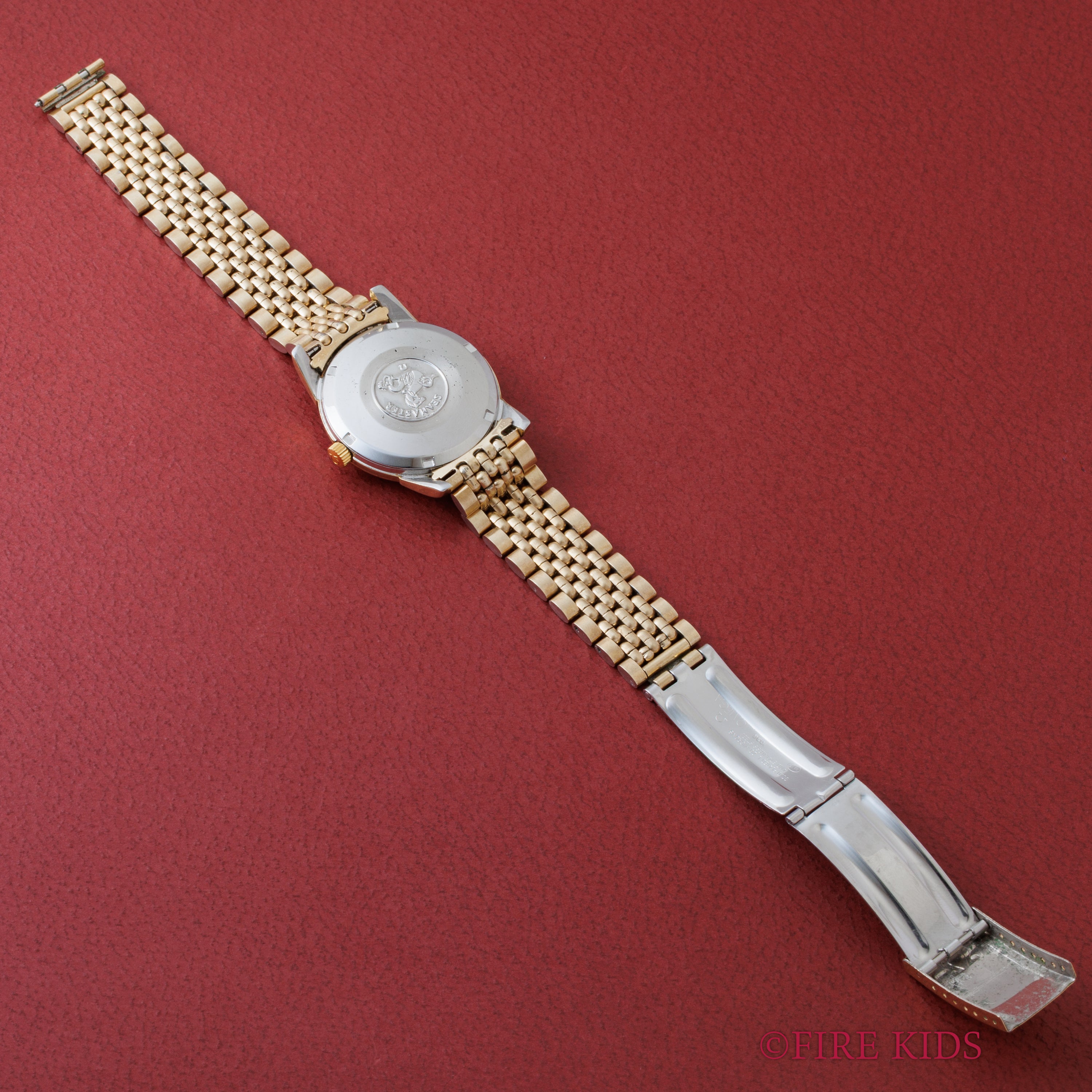 オメガ シーマスター クロスライン 1962年製 自動巻き トップゴールドケース 純正ブレス