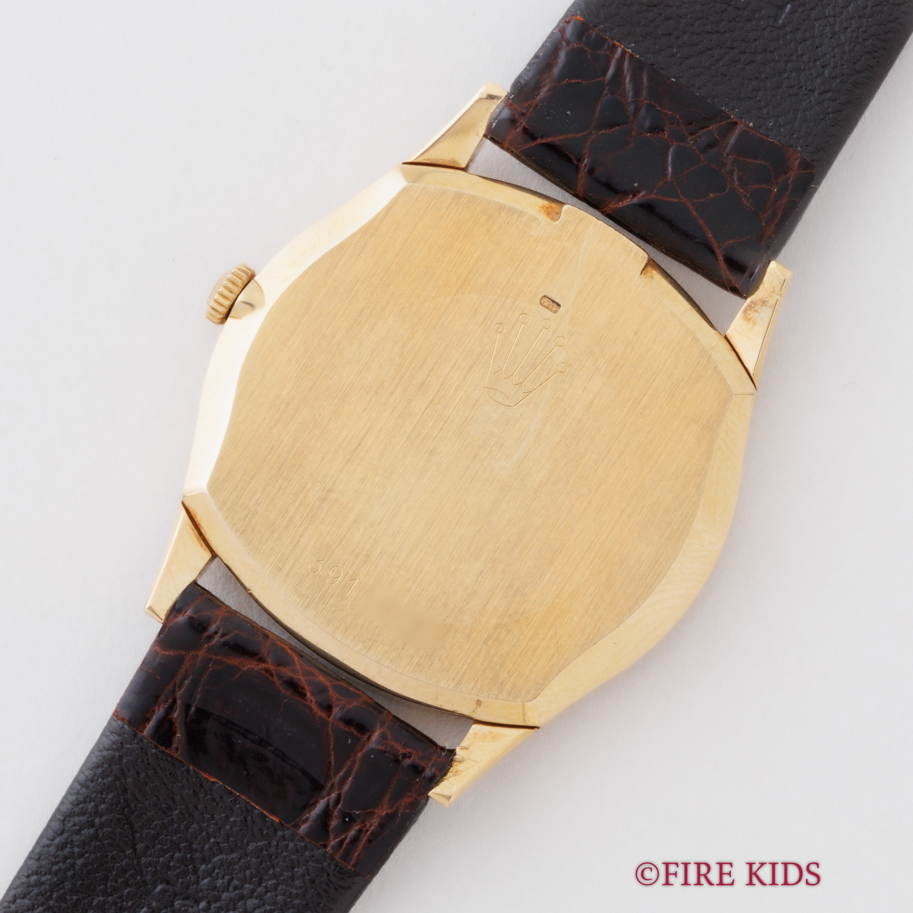 ロレックス チェリーニ 1973年製 18金無垢ケース Ref.3804 手巻 Cal.1600 箱ギャラ