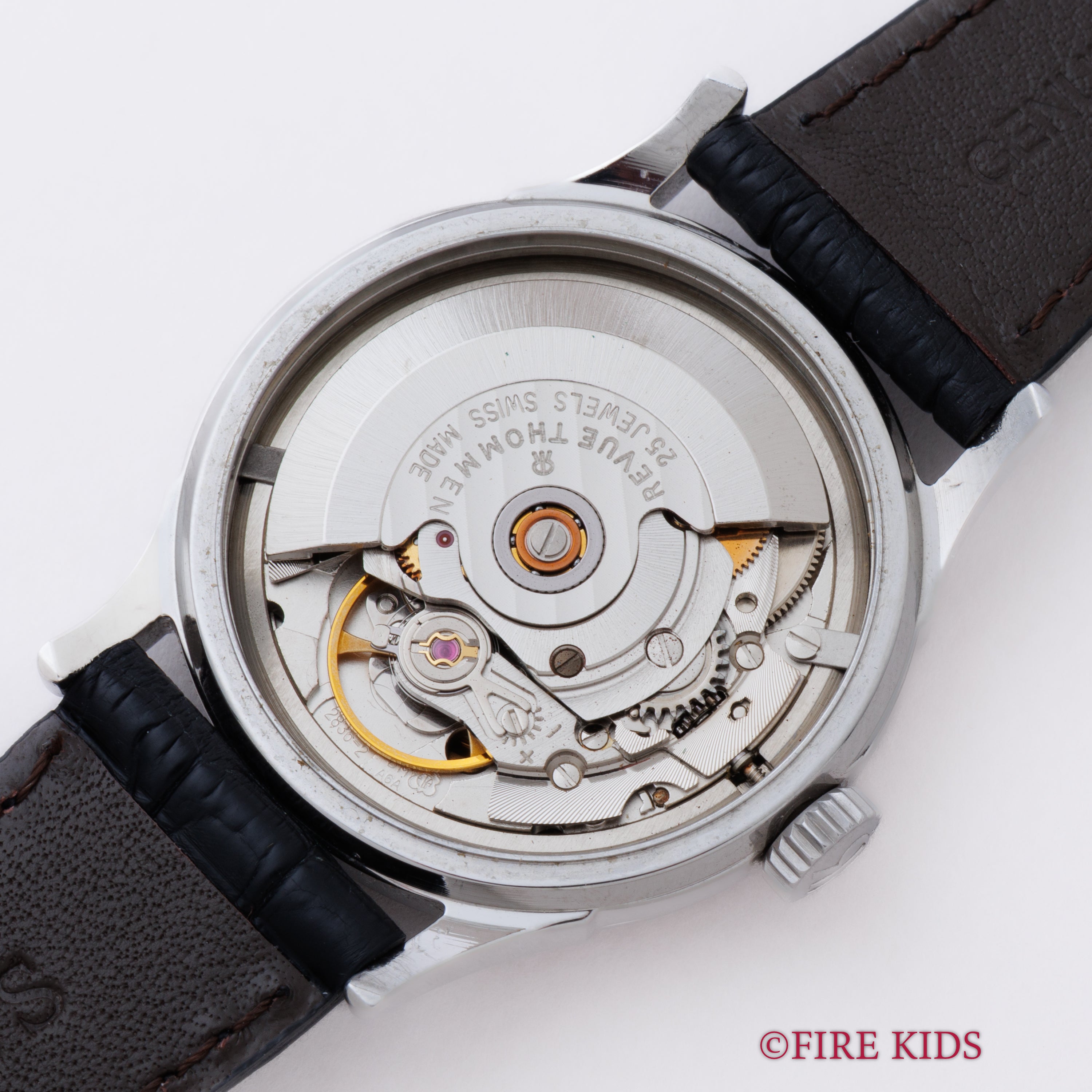 レヴュートーメン 1990年代製 クリケット ポインターデイト 自動巻き