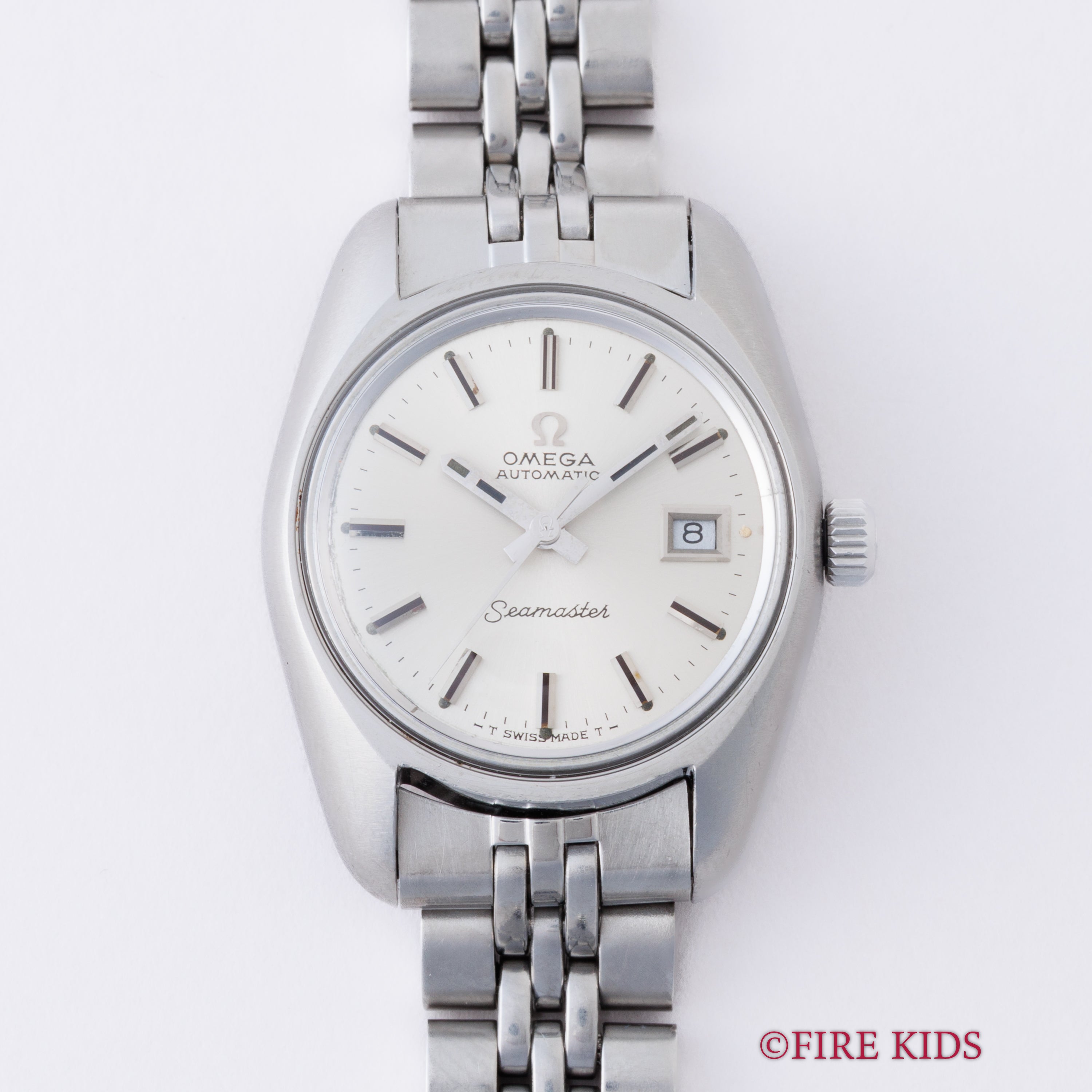 オメガ シーマスター レディース 1970年製(昭和45年製) 自動巻 Ref.566.026 純正ステンレスブレス