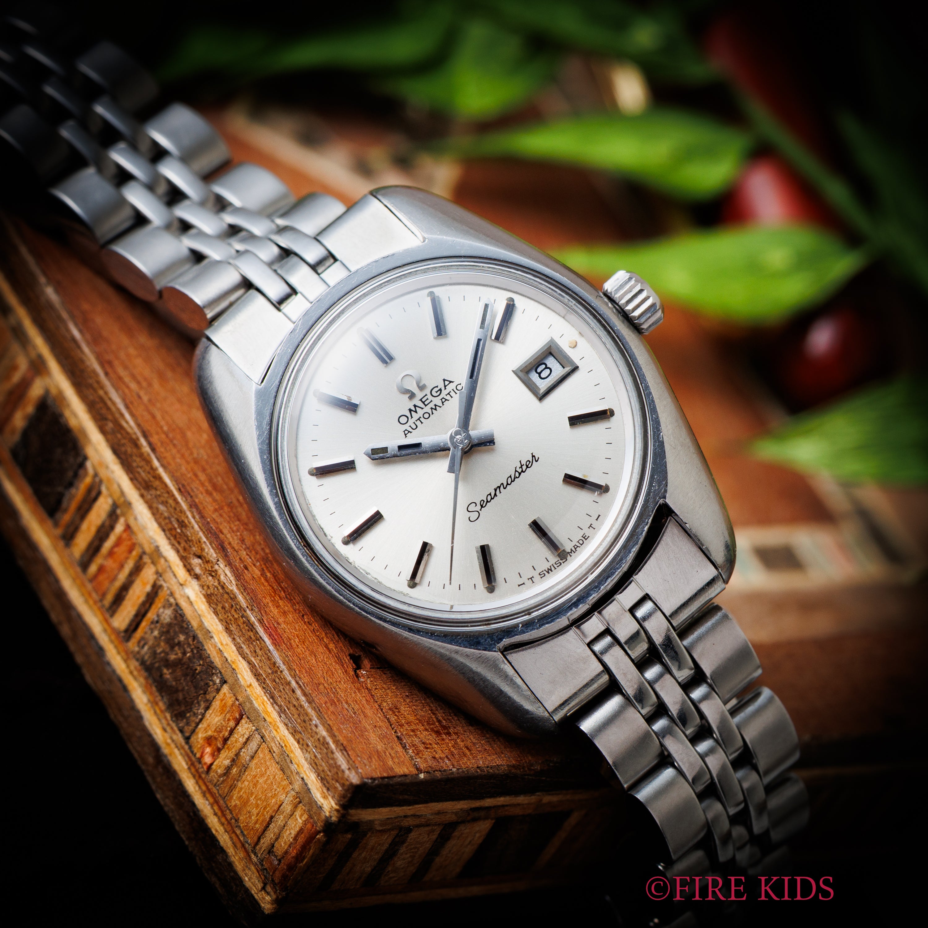 オメガ シーマスター レディース 1970年製(昭和45年製) 自動巻 Ref.566.026 純正ステンレスブレス