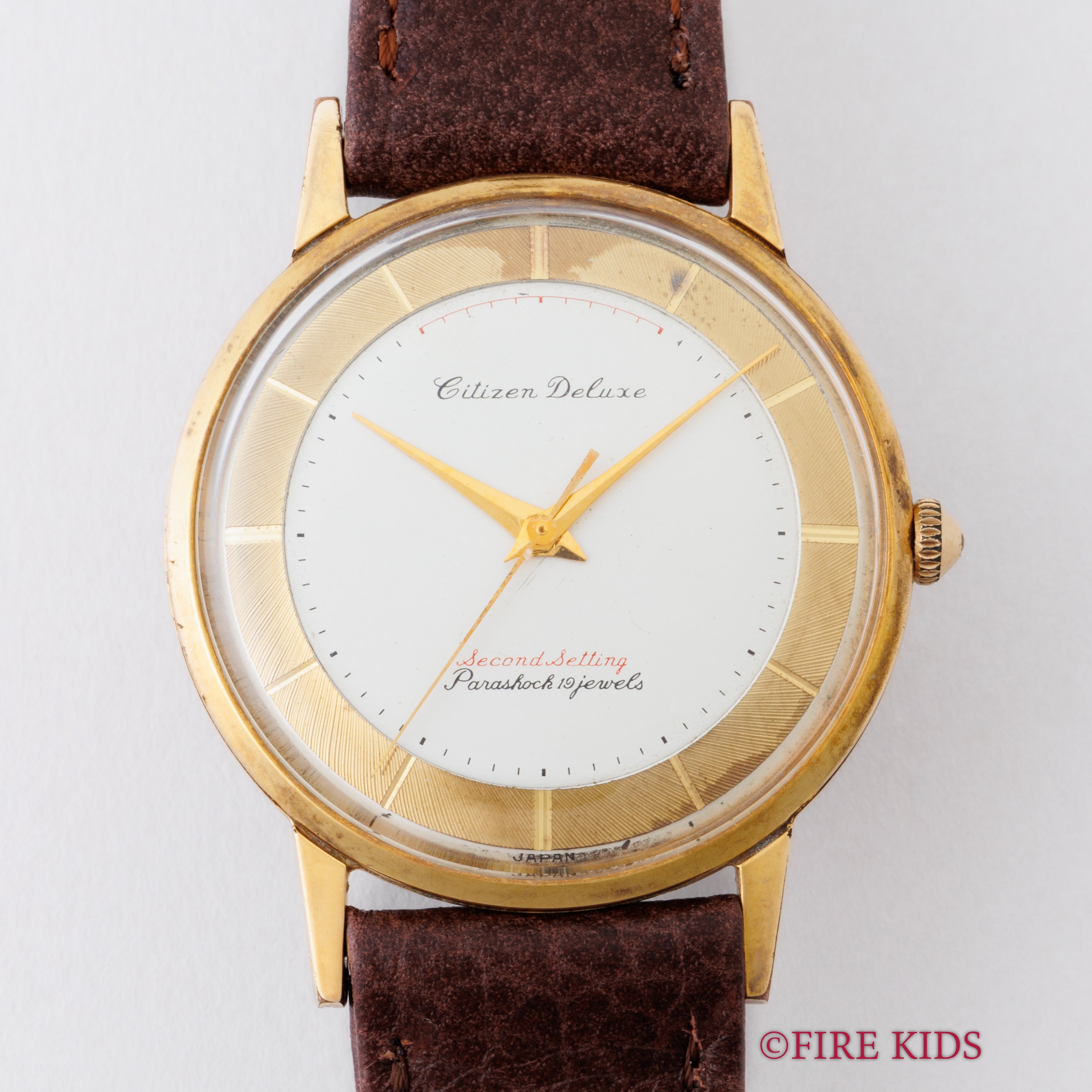 シチズン デラックス セコンドセッティング Ref.R150805 1960年製