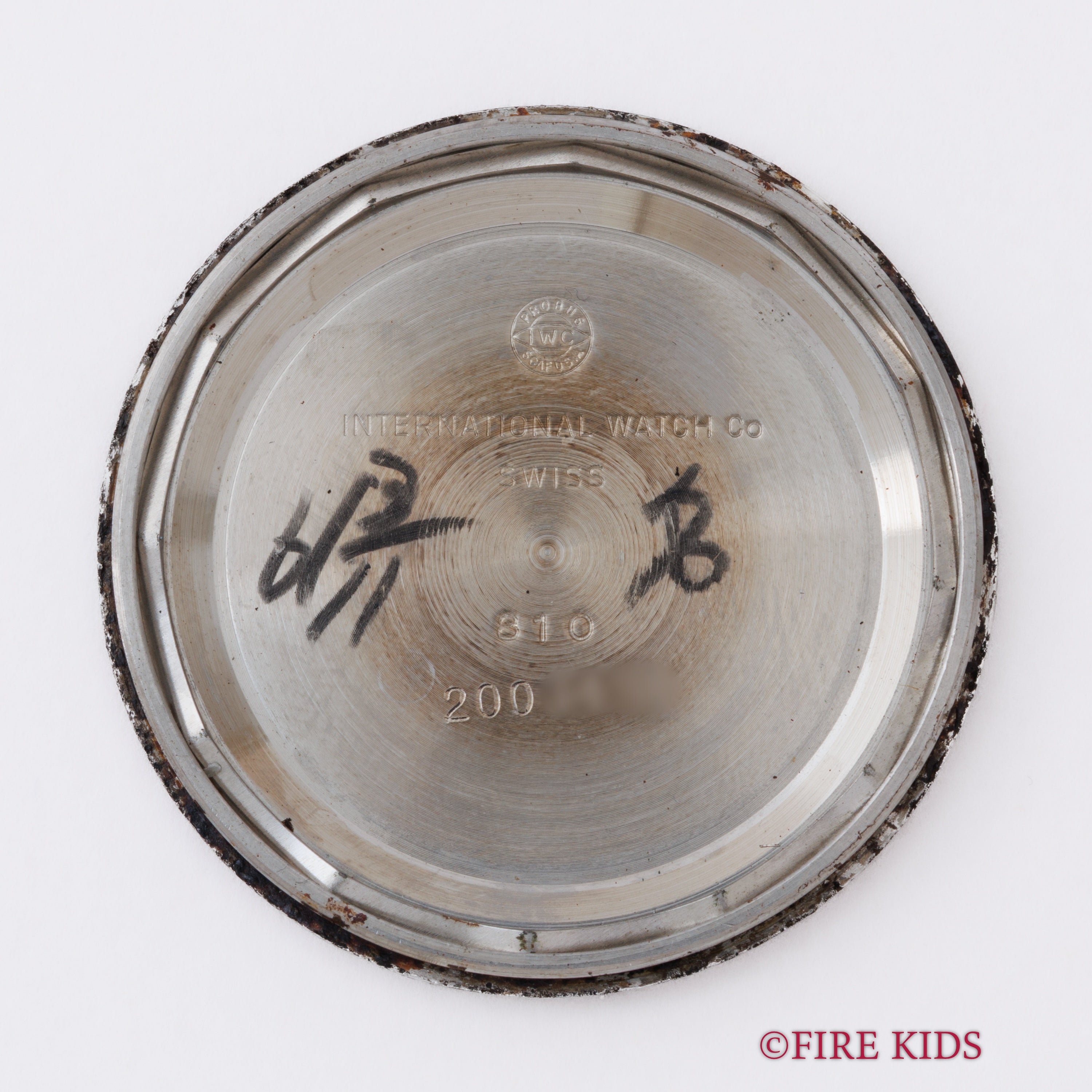 IWC ラウンド 1970年製(昭和45年製) Cal.89 手巻き オールドインター R810 純正ゲイフレアー社製ブレス