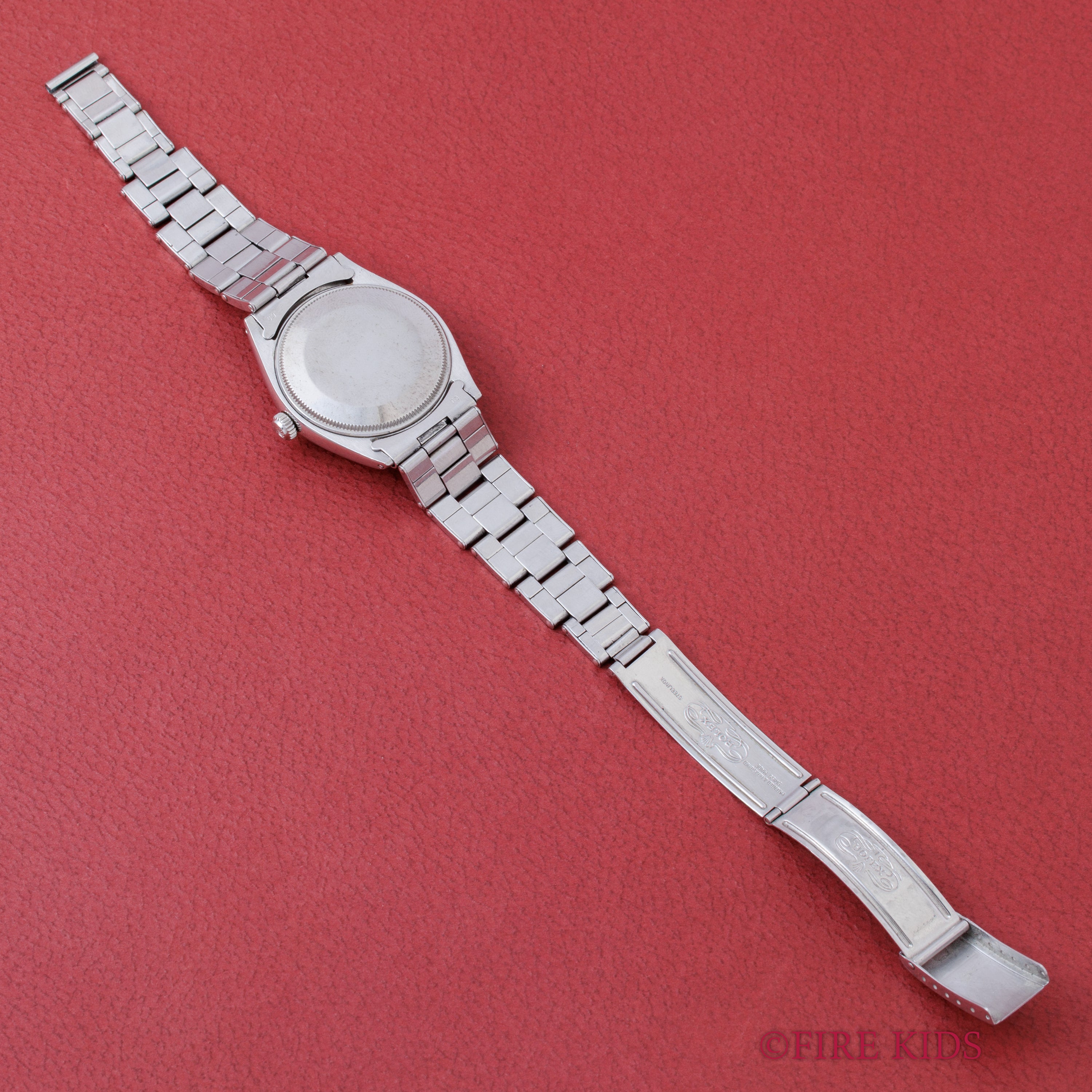 ロレックス エアキング 1962年製 Ref.5500 自動巻 アルファハンド 純正リベットブレス