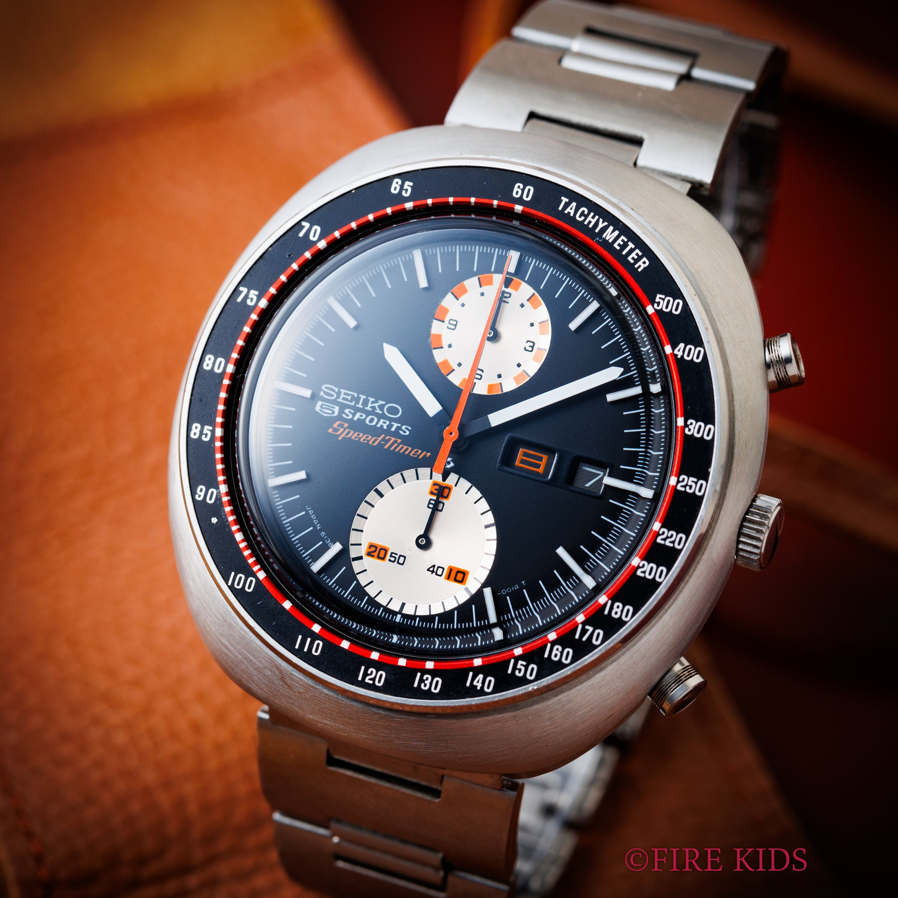 セイコー 1975年製 5スポーツ スピードタイマー UFO Ref.6138-0011 自動巻クロノグラフ 国内仕様