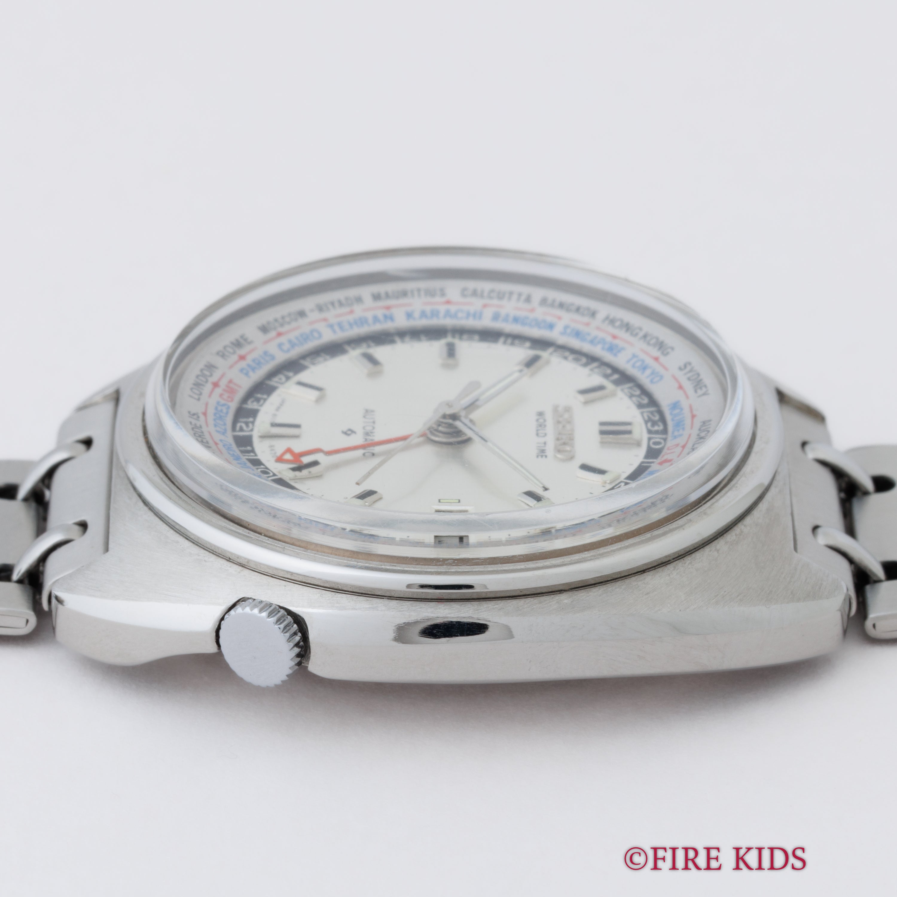 セイコー ワールドタイム 自動巻き 1972年製 3rdモデル Ref.6117-6400