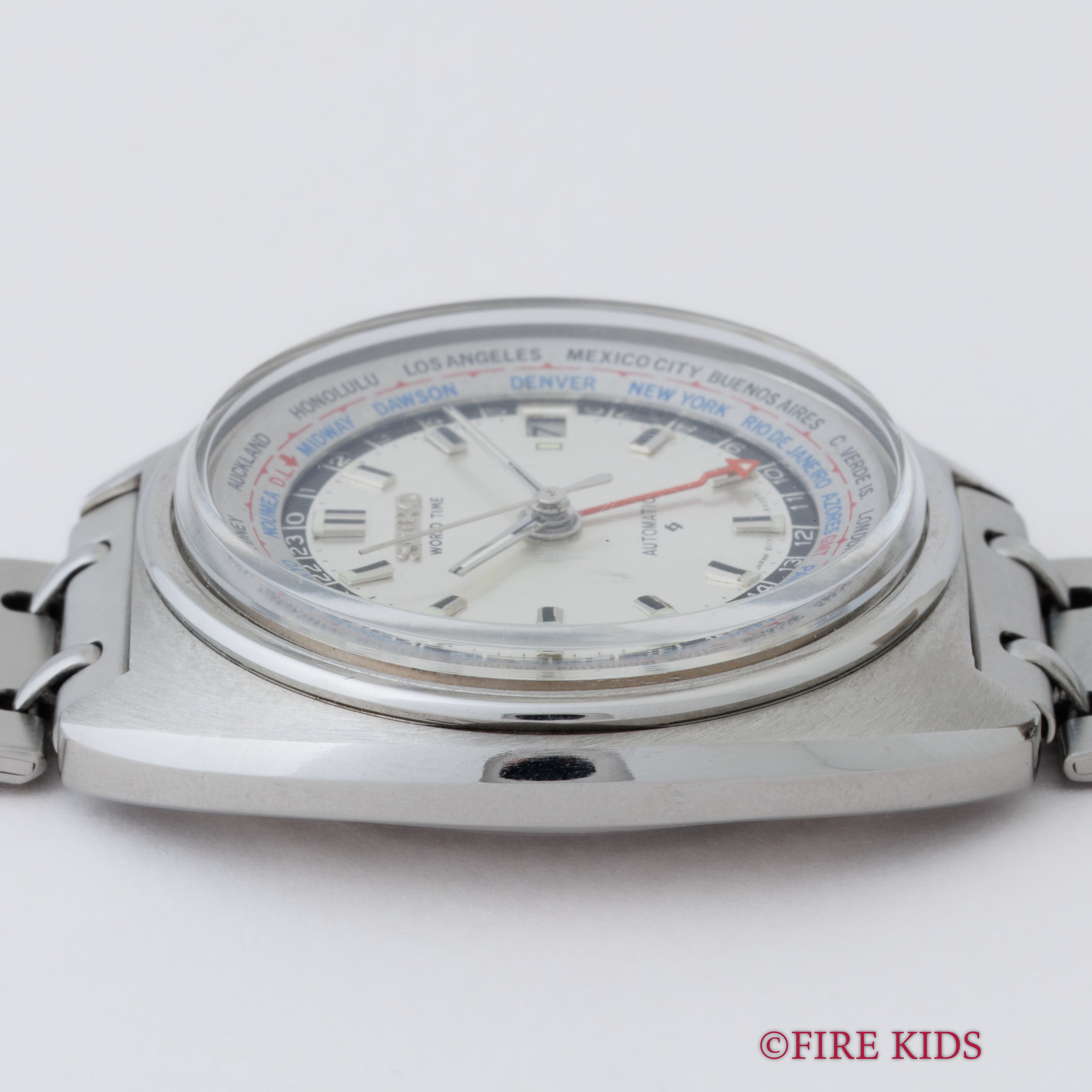 セイコー ワールドタイム 自動巻き 1972年製 3rdモデル Ref.6117-6400