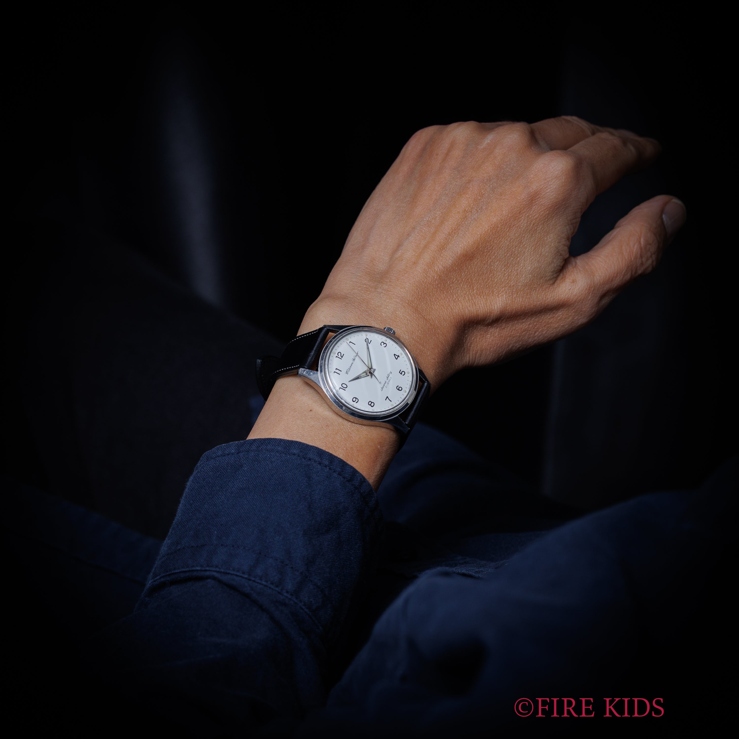 シチズン ホーマー 国鉄 1971年製 鉄道時計 手巻き 秒針規制装置