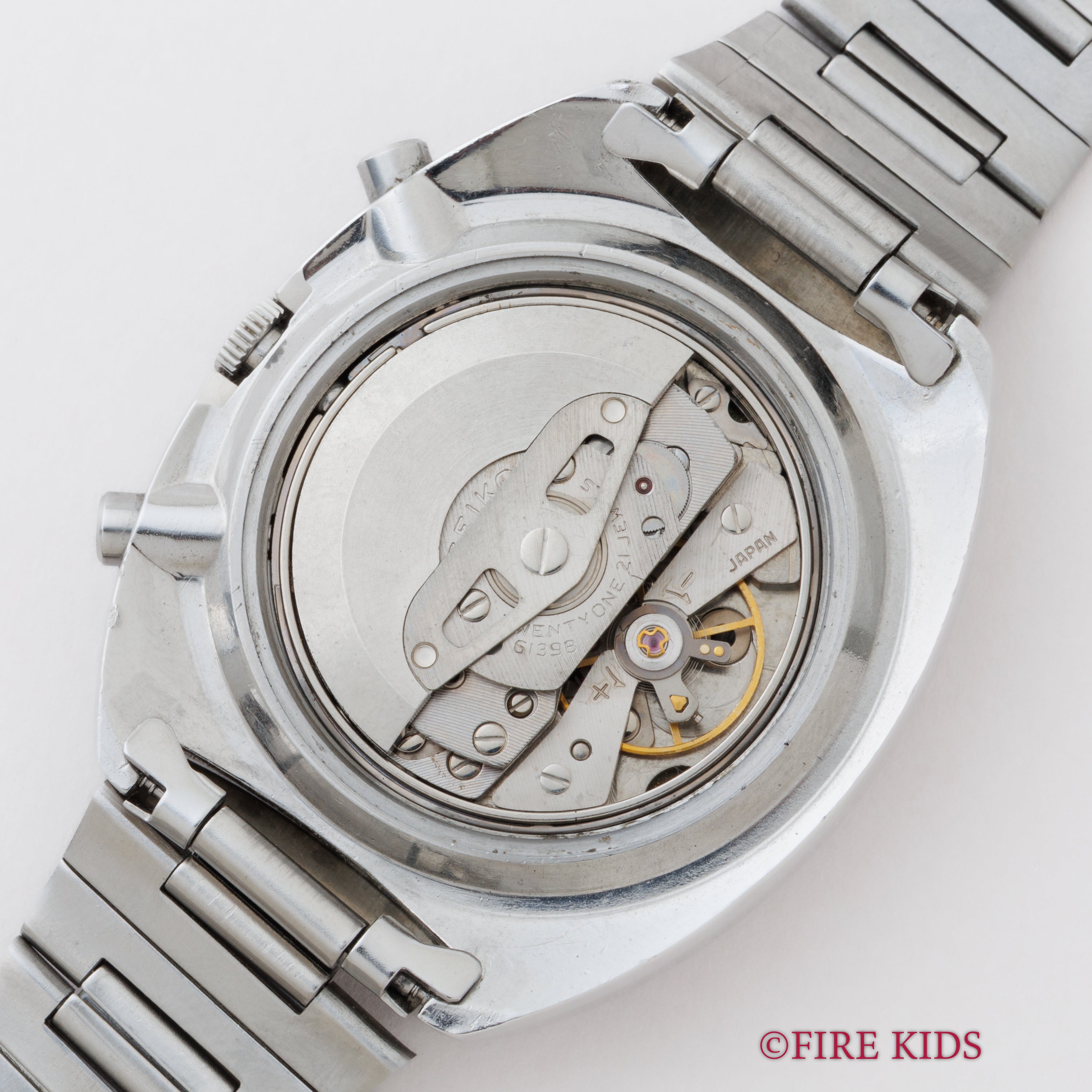 セイコー 5スポーツ スピードタイマー 1973年製 Ref.6139-6032 コークベゼル 国内仕様 純正ブレス