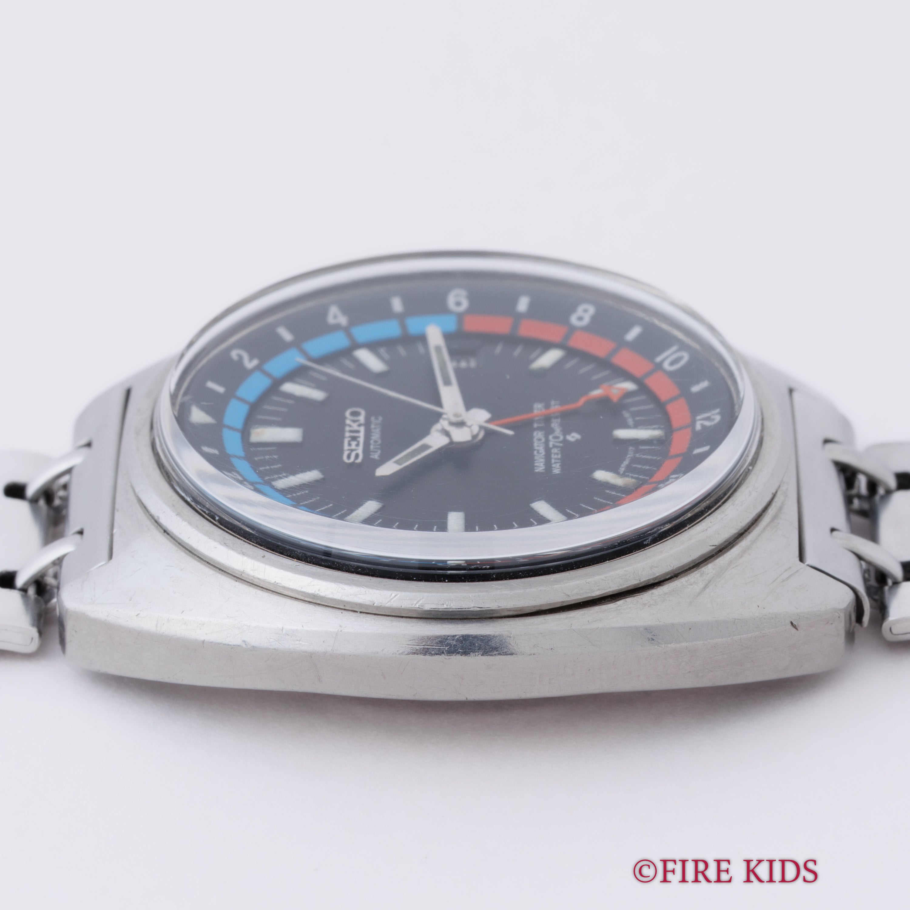 セイコー ナビゲータータイマー 1972年製 自動巻 Ref.6117-6410 純正ブレス