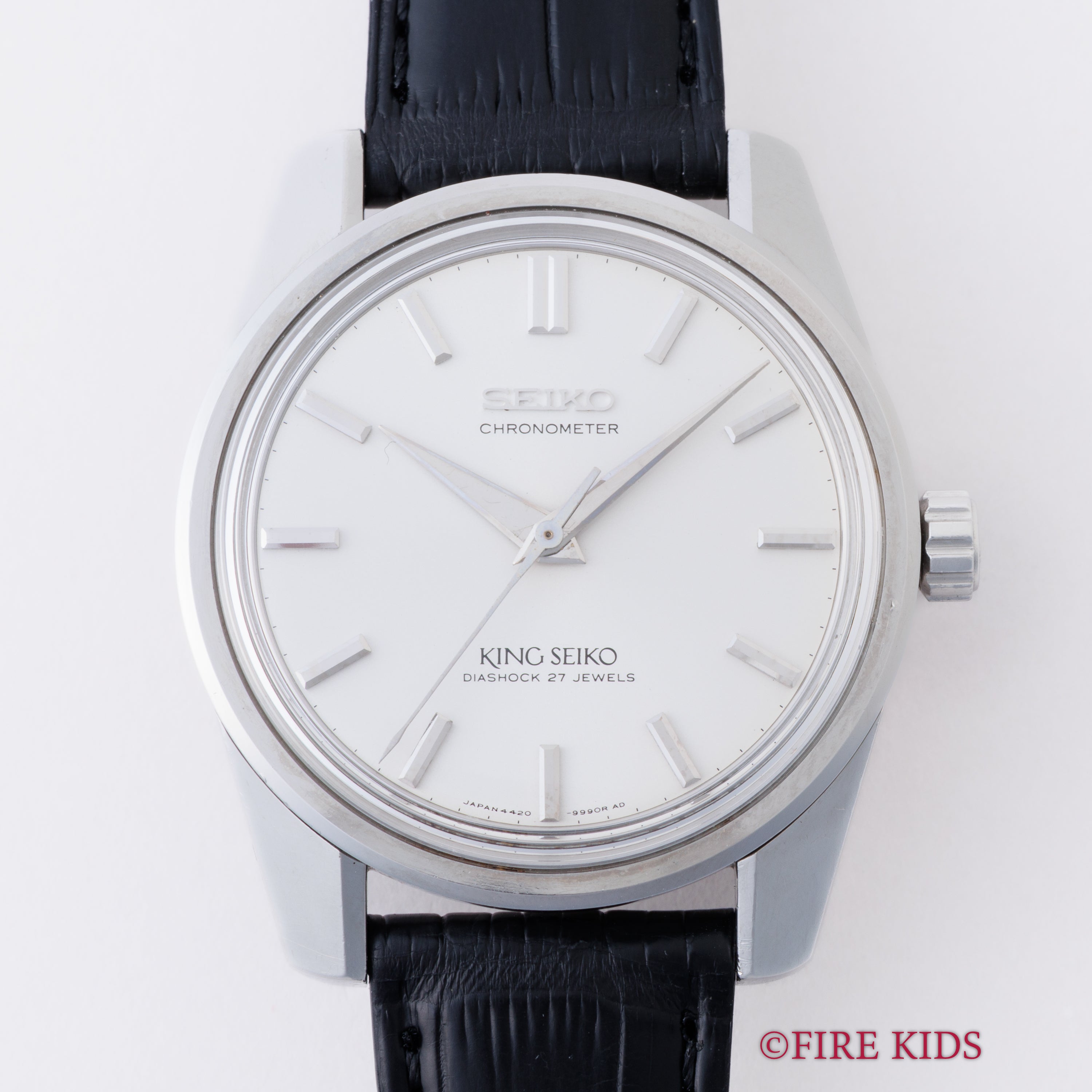 キングセイコー クロノメーター 後期 1965年製 Ref.4420-9990 獅子メダル ロービート手巻